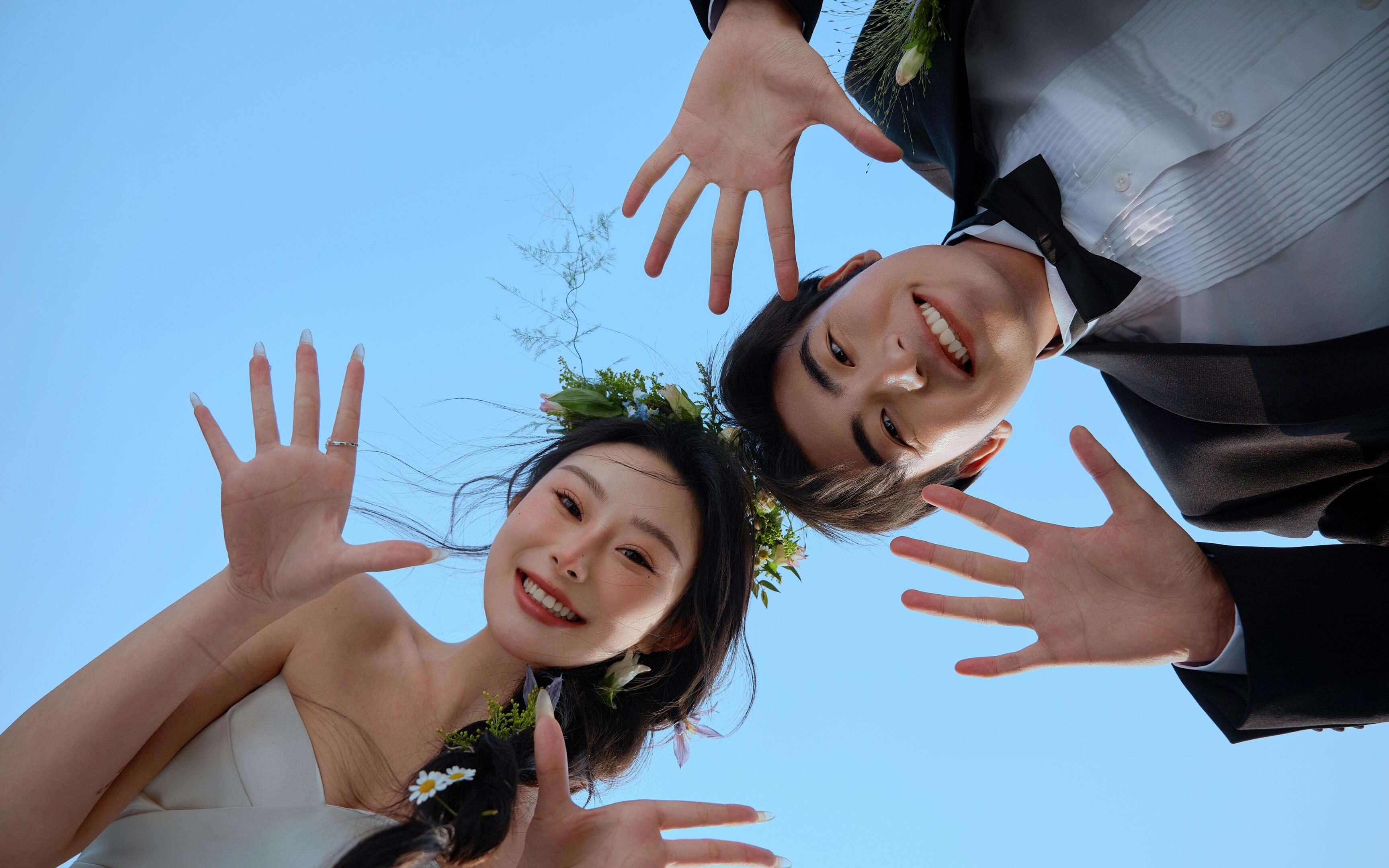 不按常理出牌??搞怪又可愛(ài)的生命力婚紗照