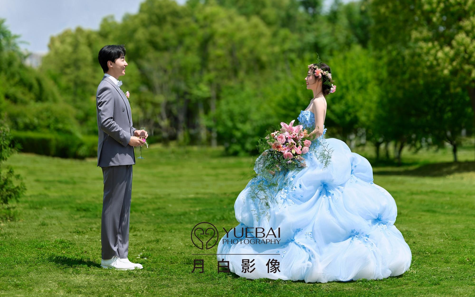 蓝雾梦境💙与花神私奔2025最出圈婚纱照风格
