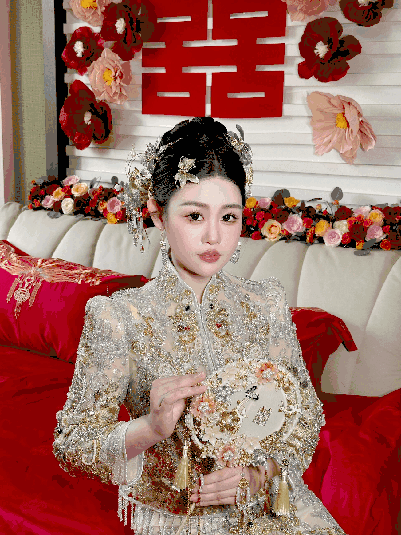 跟妆200-1680！新中式秀禾！昆明婚礼跟妆