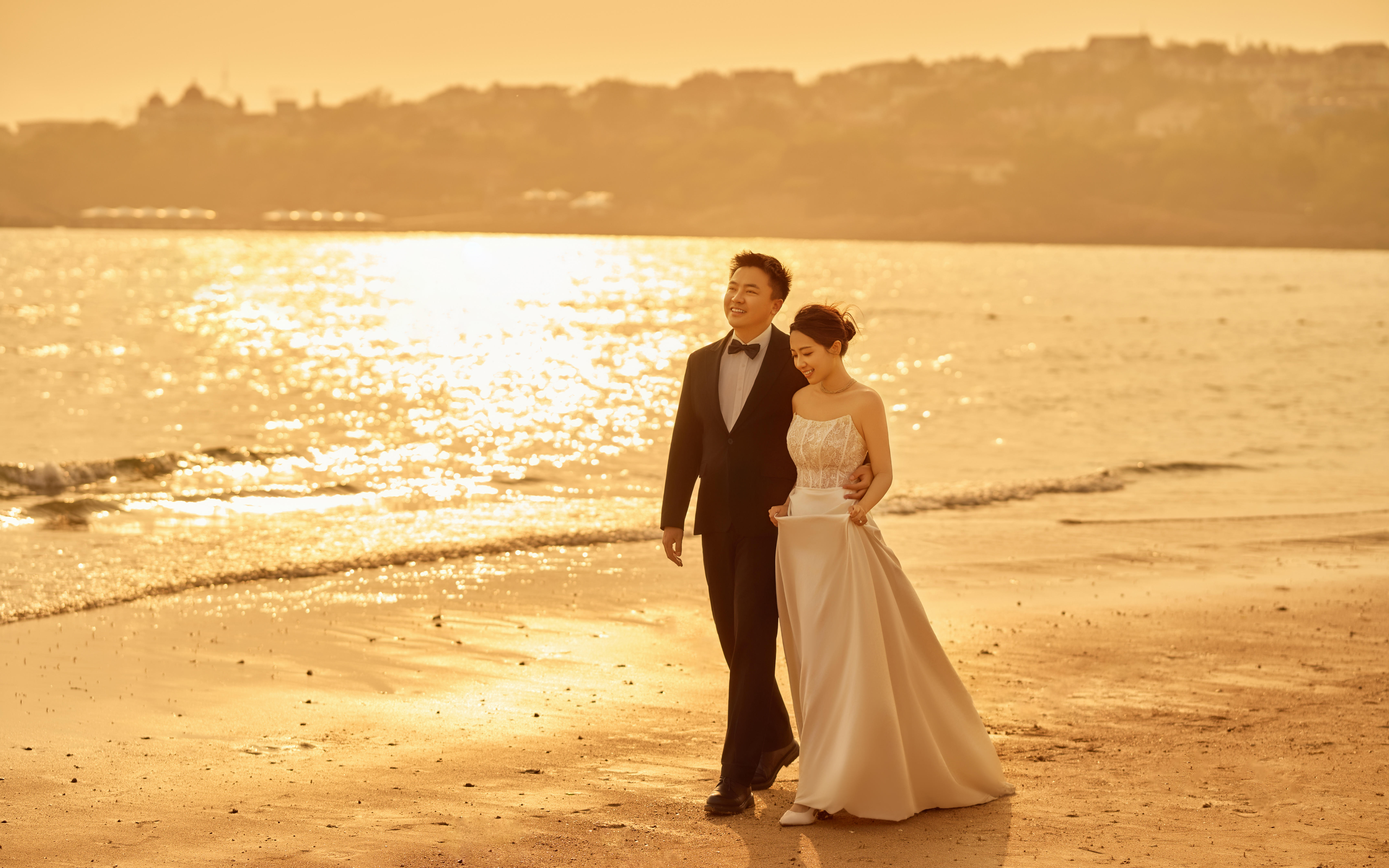 張雨婷夫婦/海邊夕陽系列
