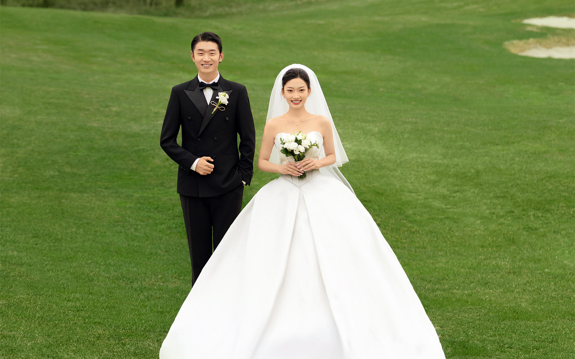 轻氧感森系婚纱照