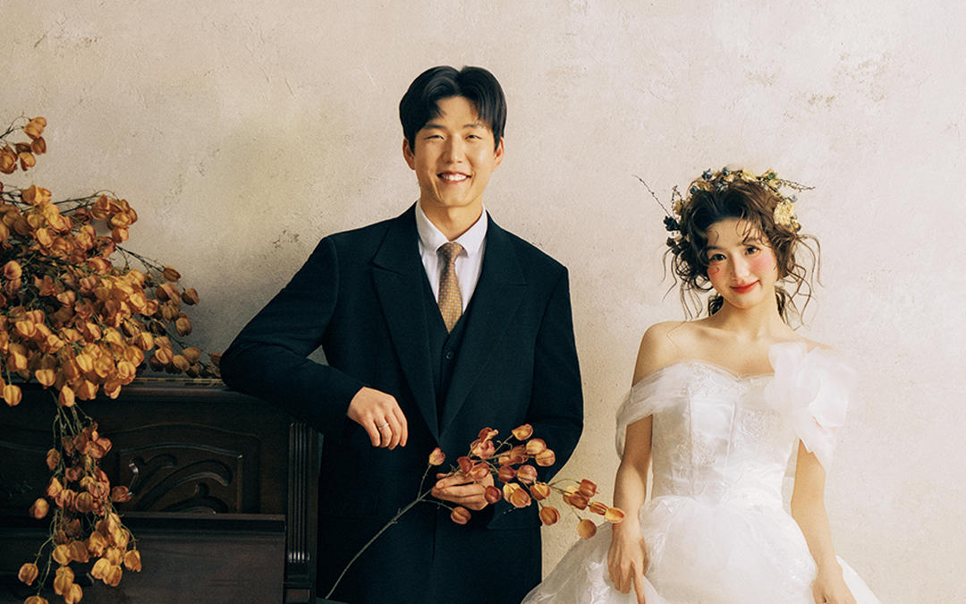 【舒伯特玫瑰】浪漫而优雅的法式婚纱照