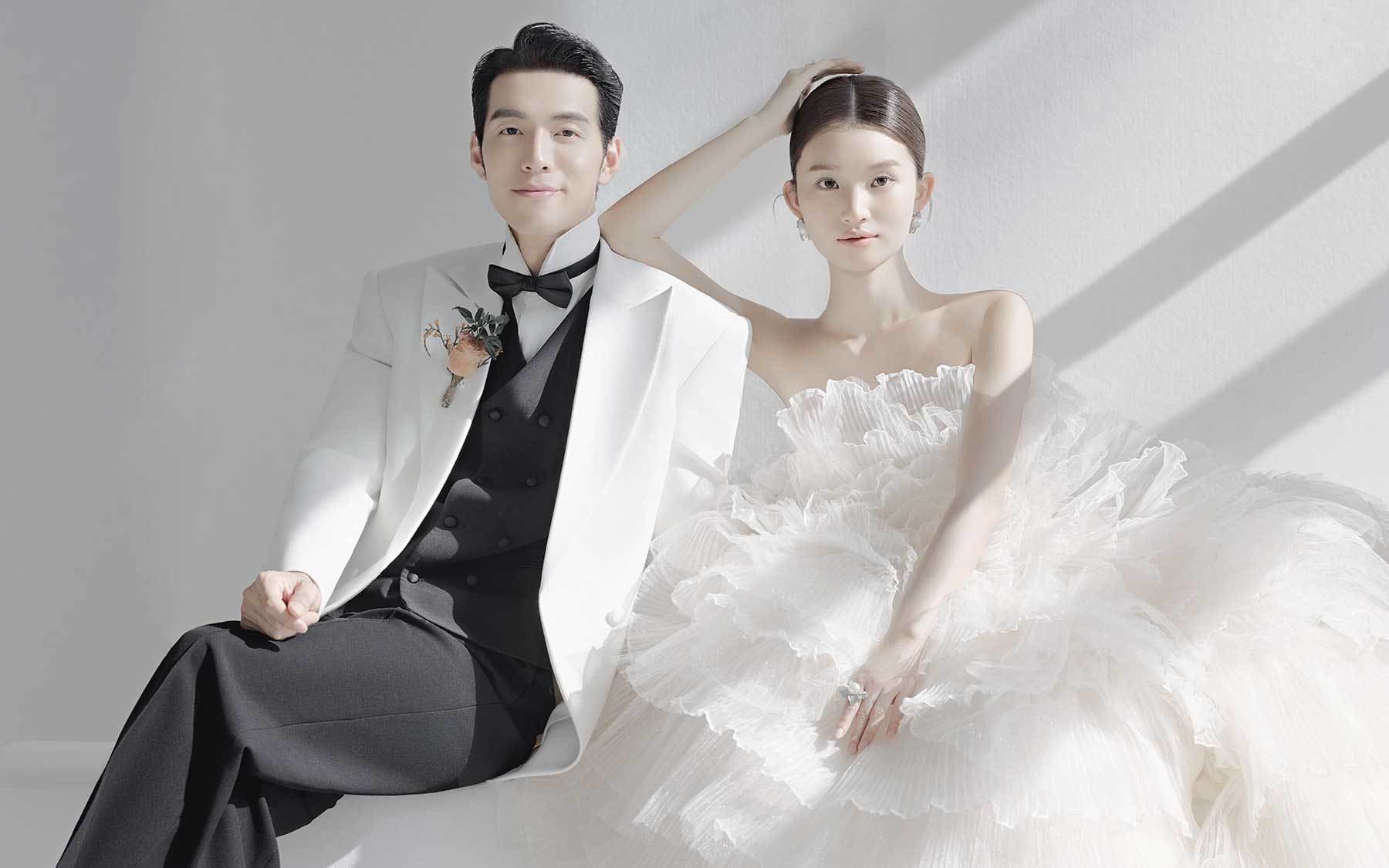 轻氧公主👸看不腻的氛围感光影婚纱照