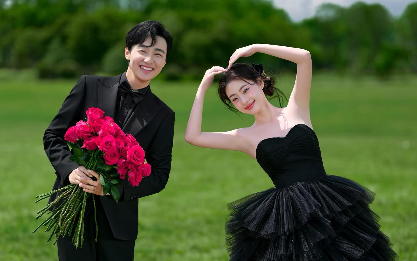 妥妥的在逃公主 黑紗森系太美啦??