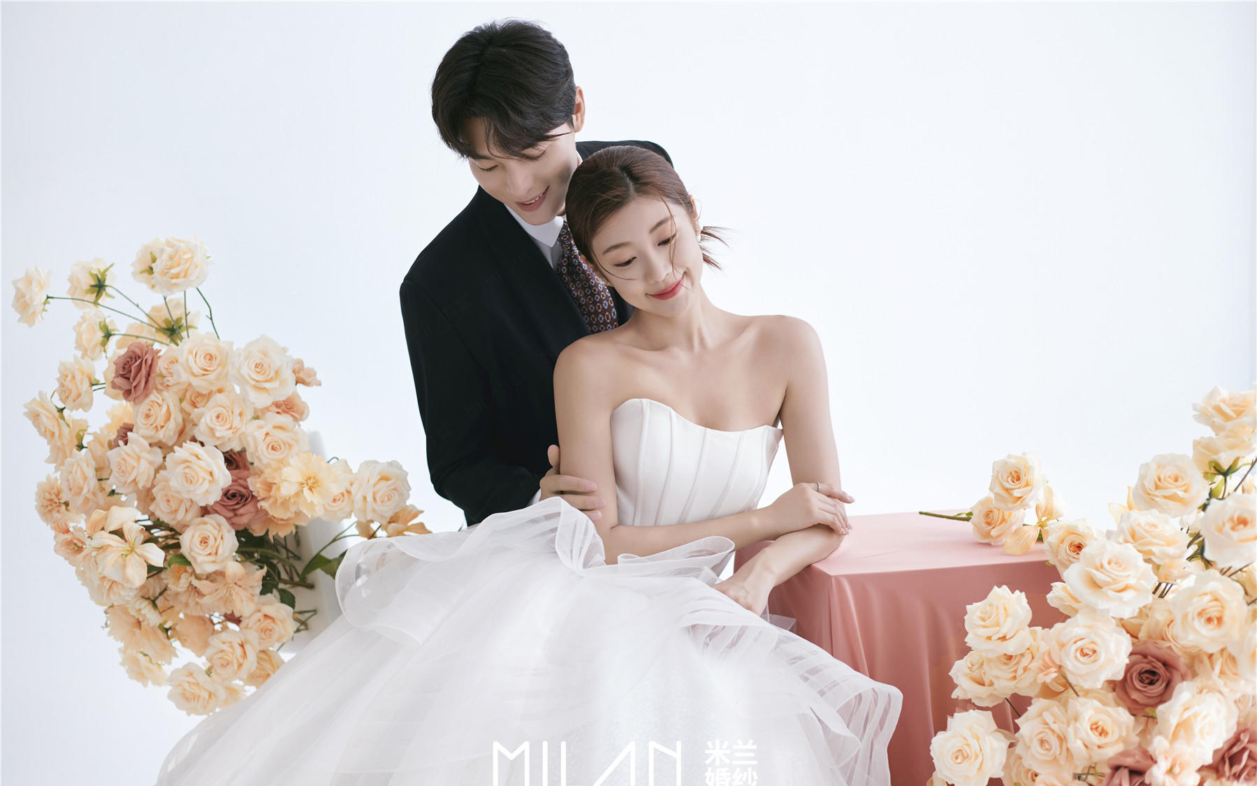 奶fufu的韩式婚纱照🌸谁拍谁是温柔本人