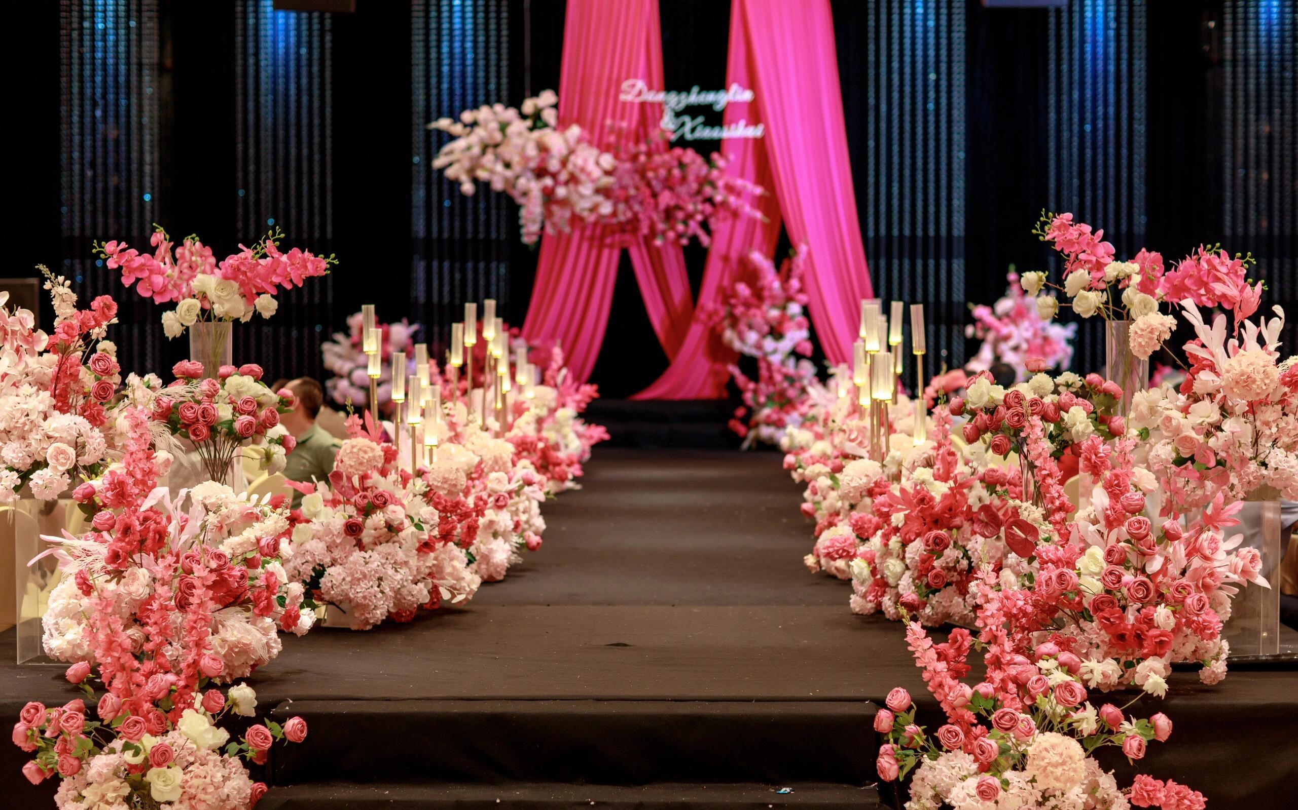 MEMO美慕|黑玫色系婚礼