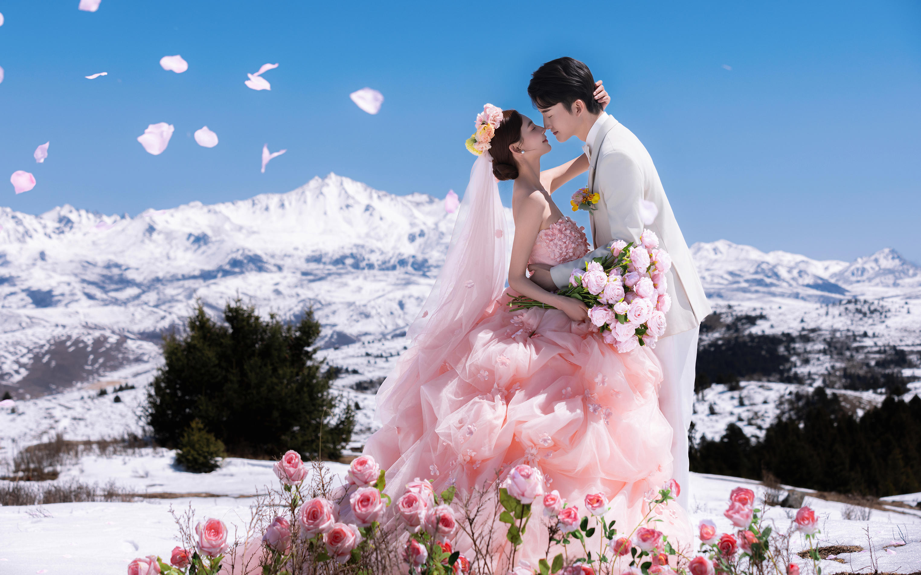 【米蘭婚紗】川西旅拍|小新疆唯美雪景