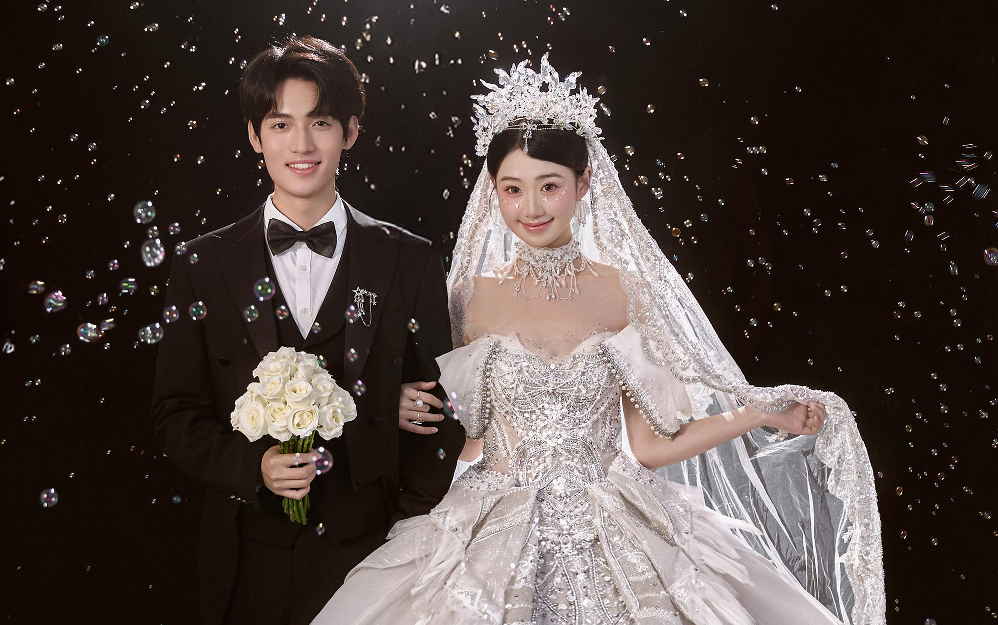 告别“婚纱照平替”✨拍星光公主婚纱照