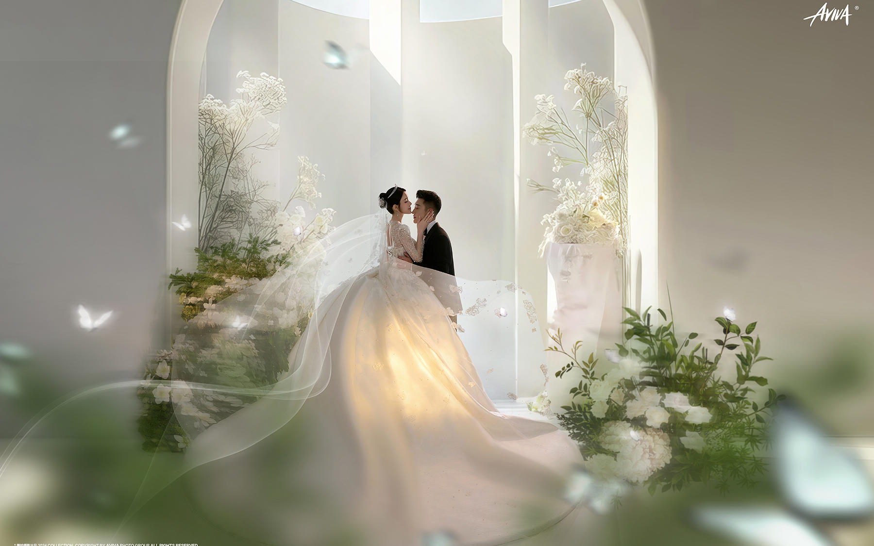 【真实客片】仪式感婚纱照丨张硕楠&王佳垚