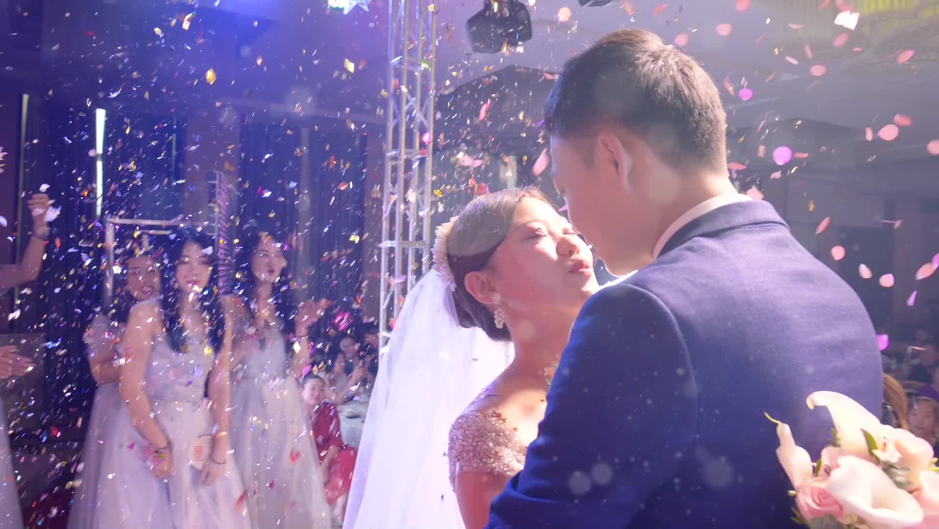 婚礼MV 微电影 3机位 多天拍摄