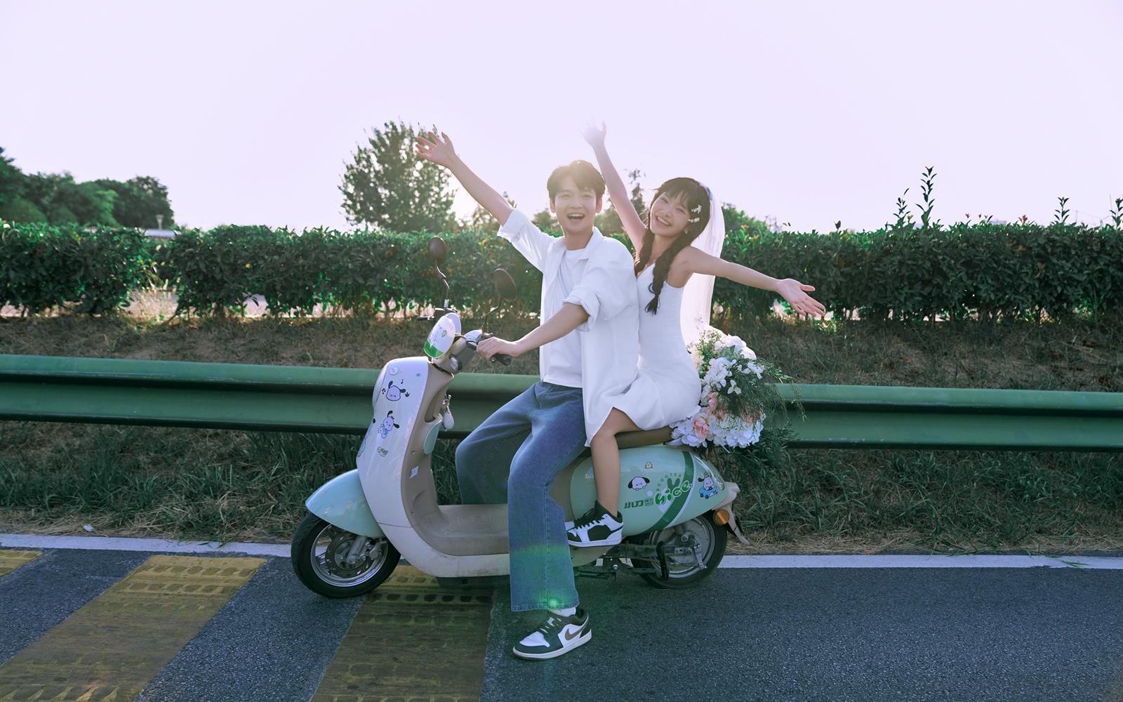 小清新电影感婚纱照❤️赴一场青春之约✨