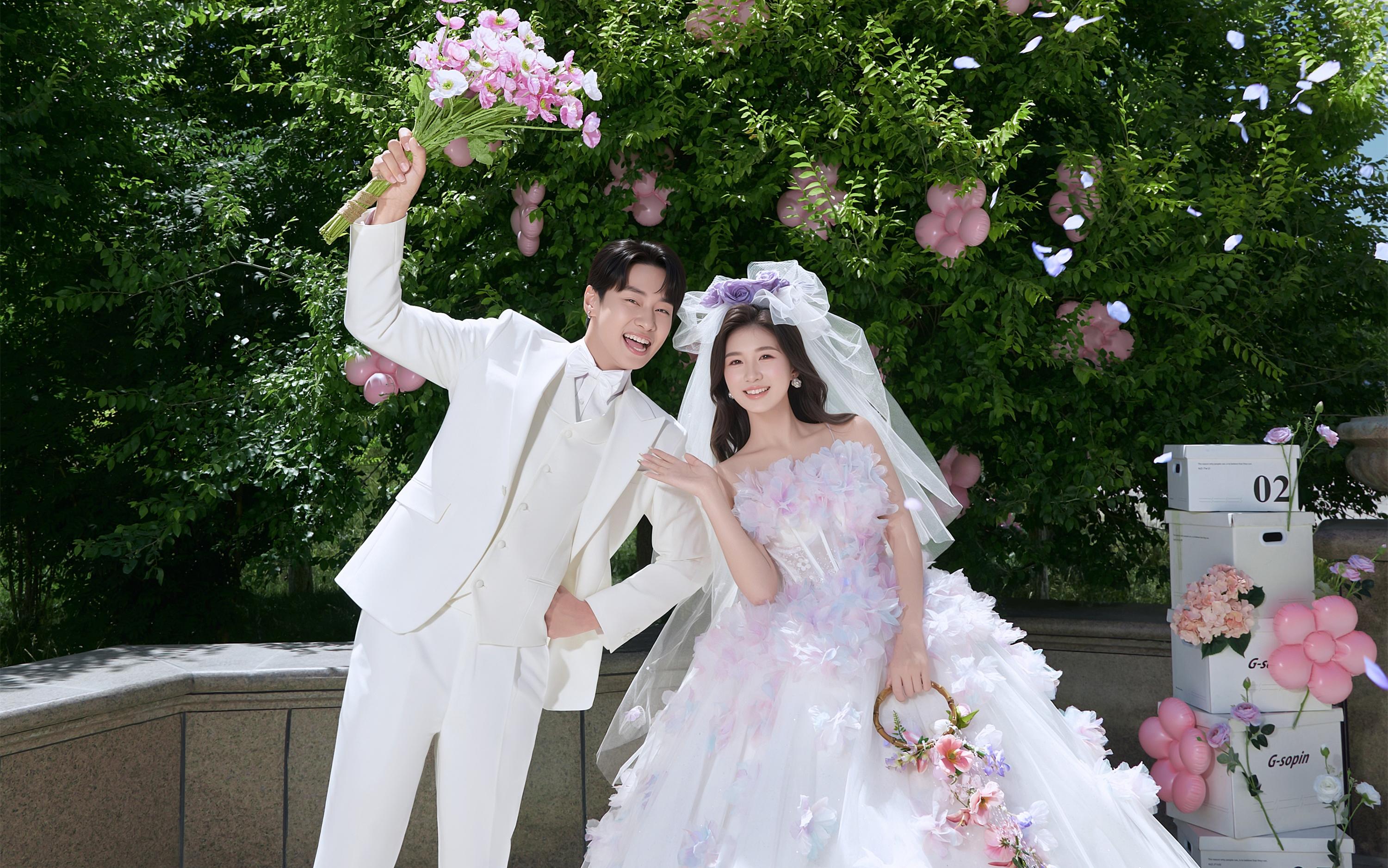 小清新婚纱照，真的会喜欢💕