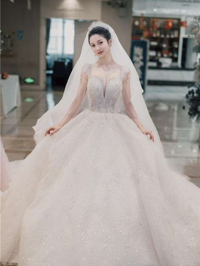 来自法式少女的双重浪漫轻纱