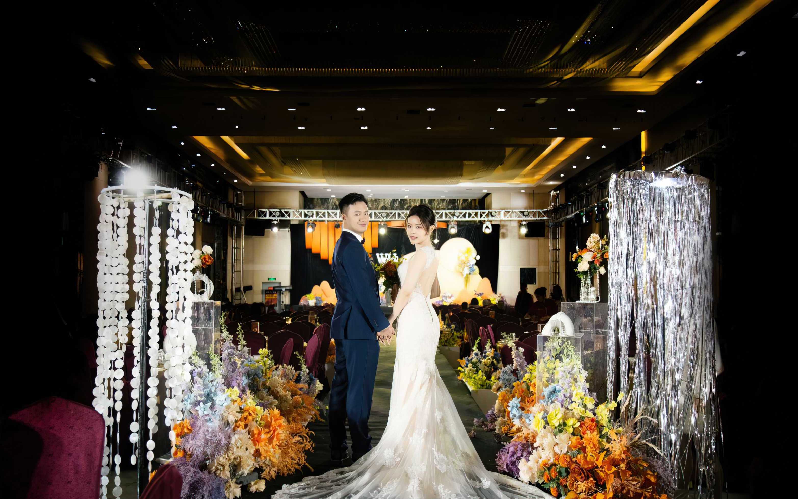 落日山谷治愈系布置