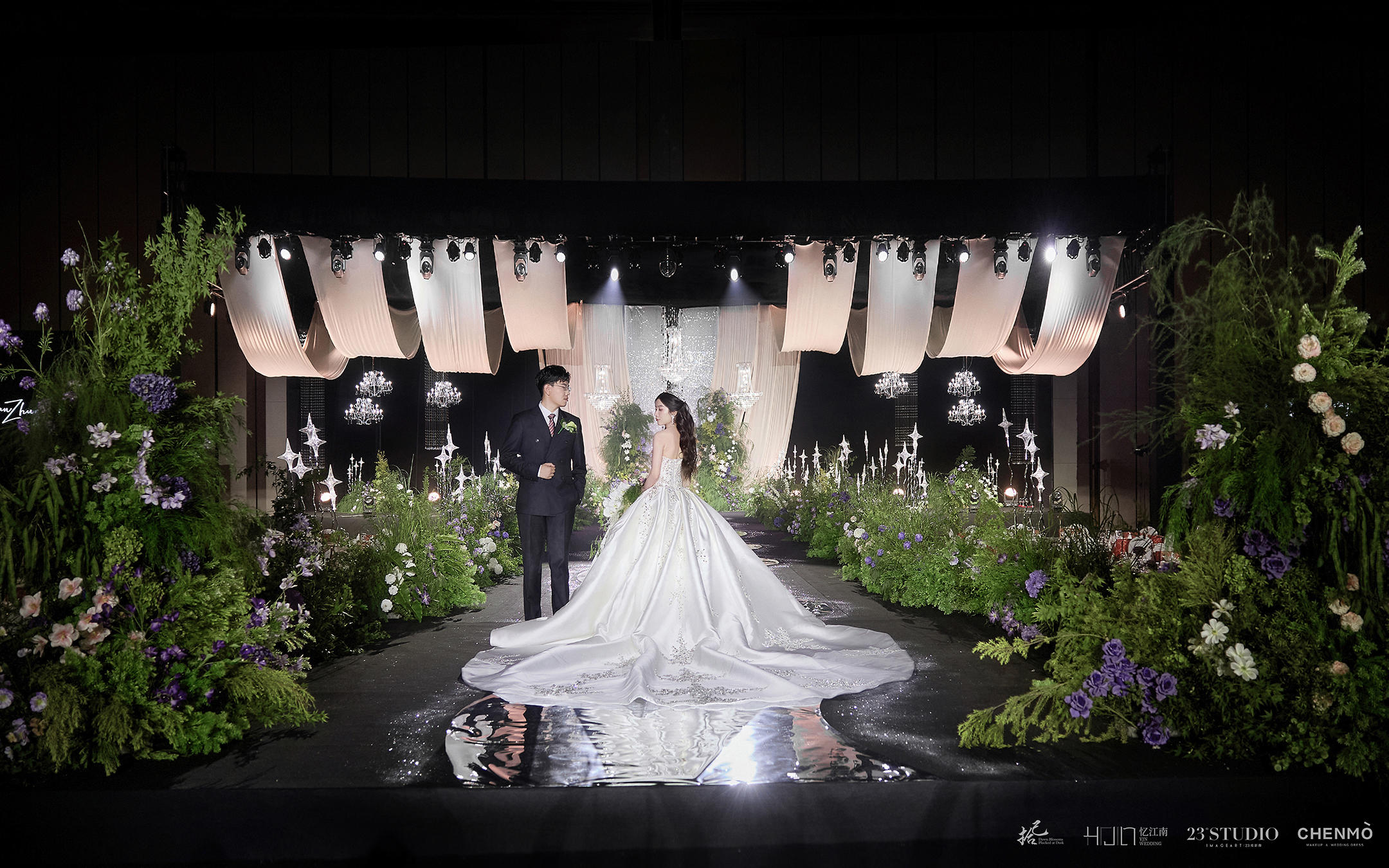 【忆江南】韩式财阀千金高级感婚礼（狮山会议中心）