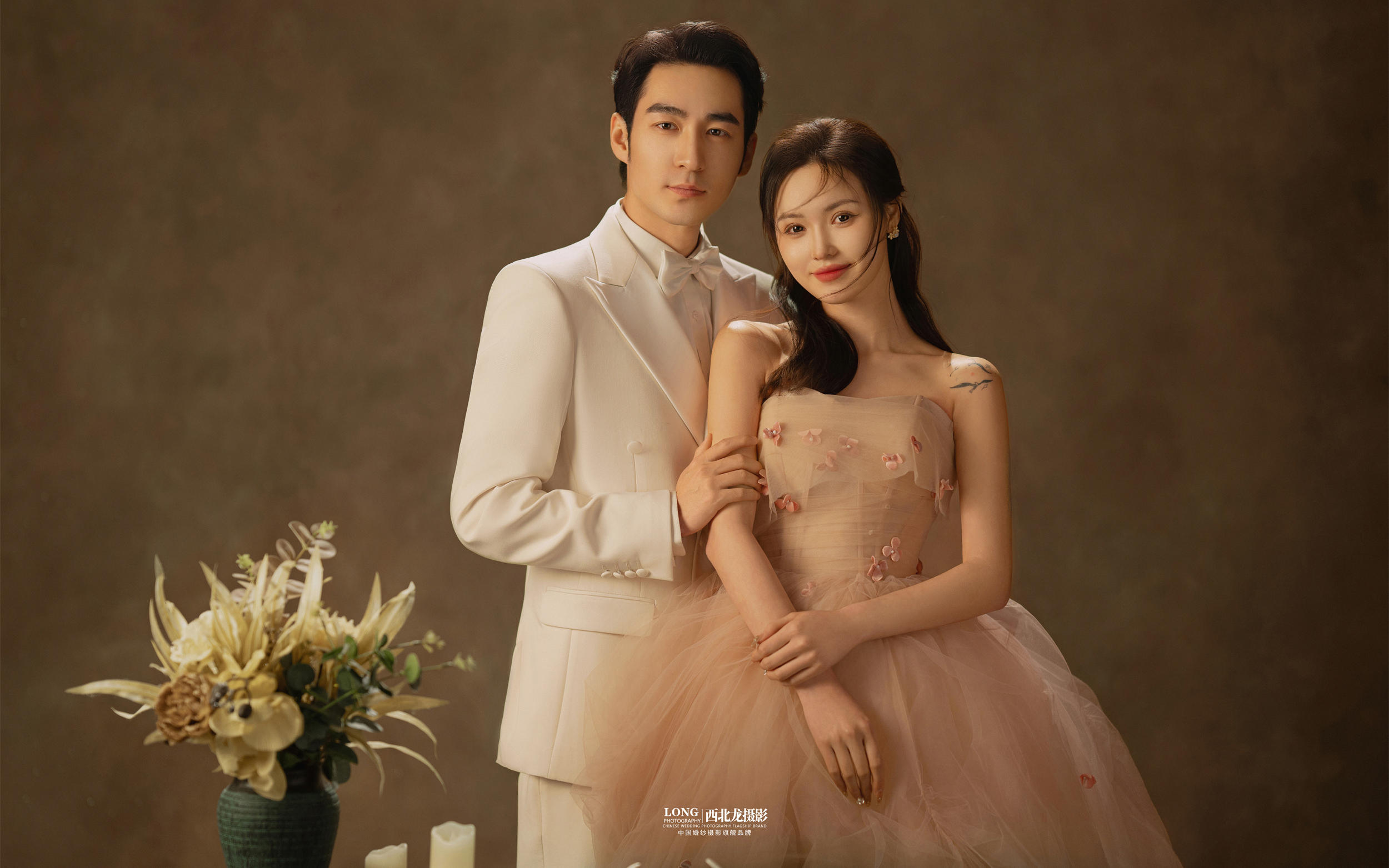 輕復古油畫婚紗照|唯美浪漫,讓愛情更靈動