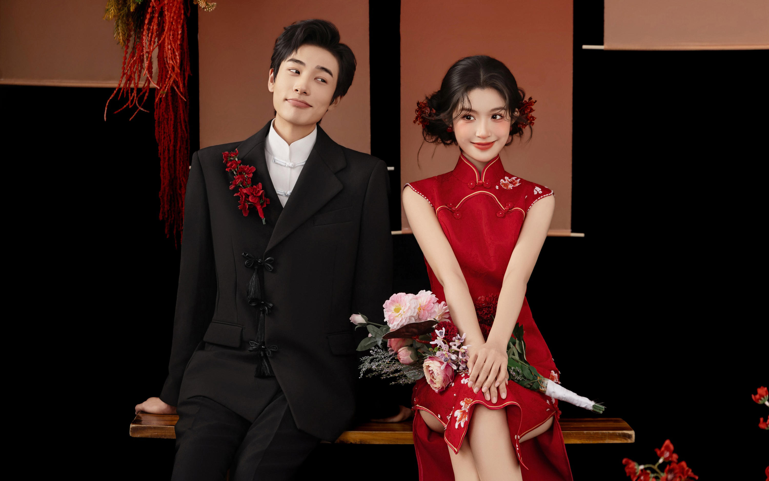 【壹家摄影】新中式喜嫁氛围感绝了！长辈夸爆的浪漫