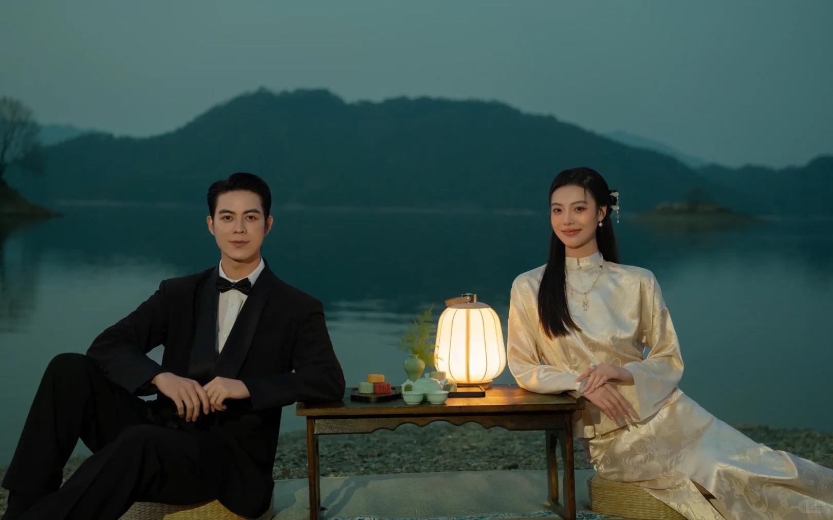 摩玛摄影爱情风灯    杭州摩玛婚纱摄影
