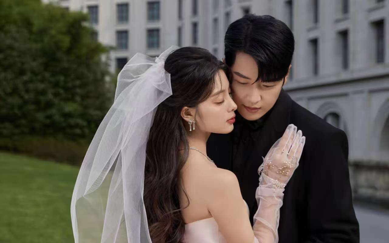 绝了❗️婚纱照被拍成迪士尼公主