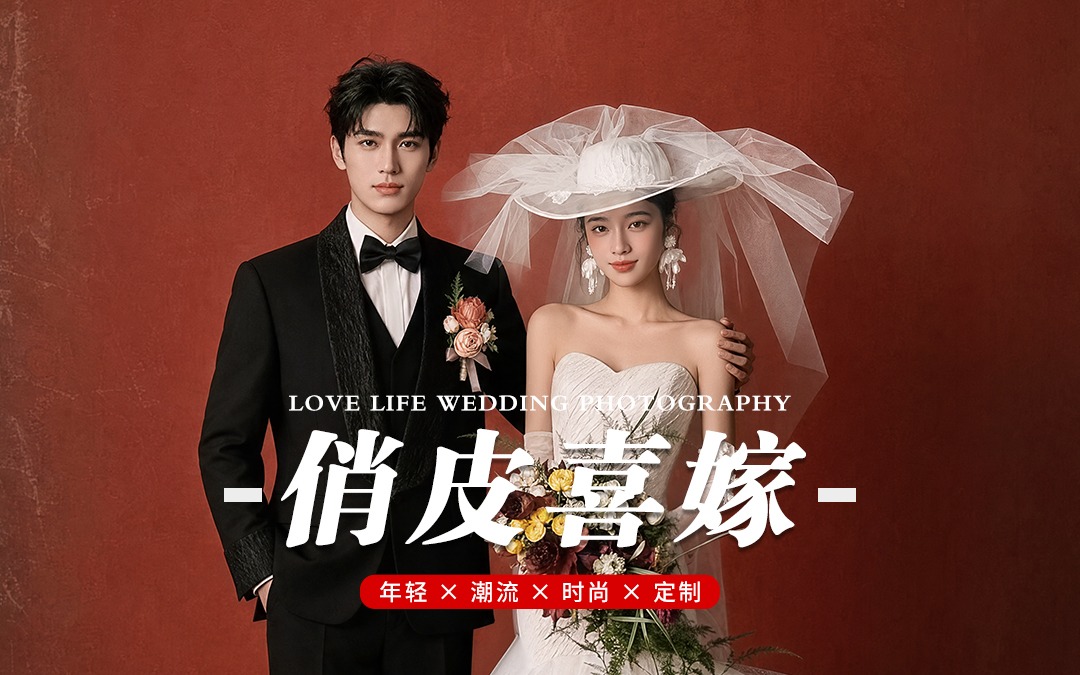 昆明空格®原创｜甜晕啦❣！俏皮喜嫁婚纱照备婚必拍
