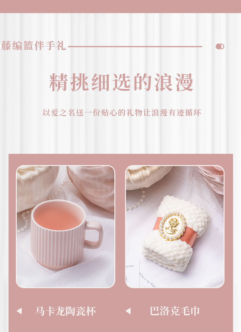【小红书爆款】小众高级手提篮风吕敷伴手礼套餐