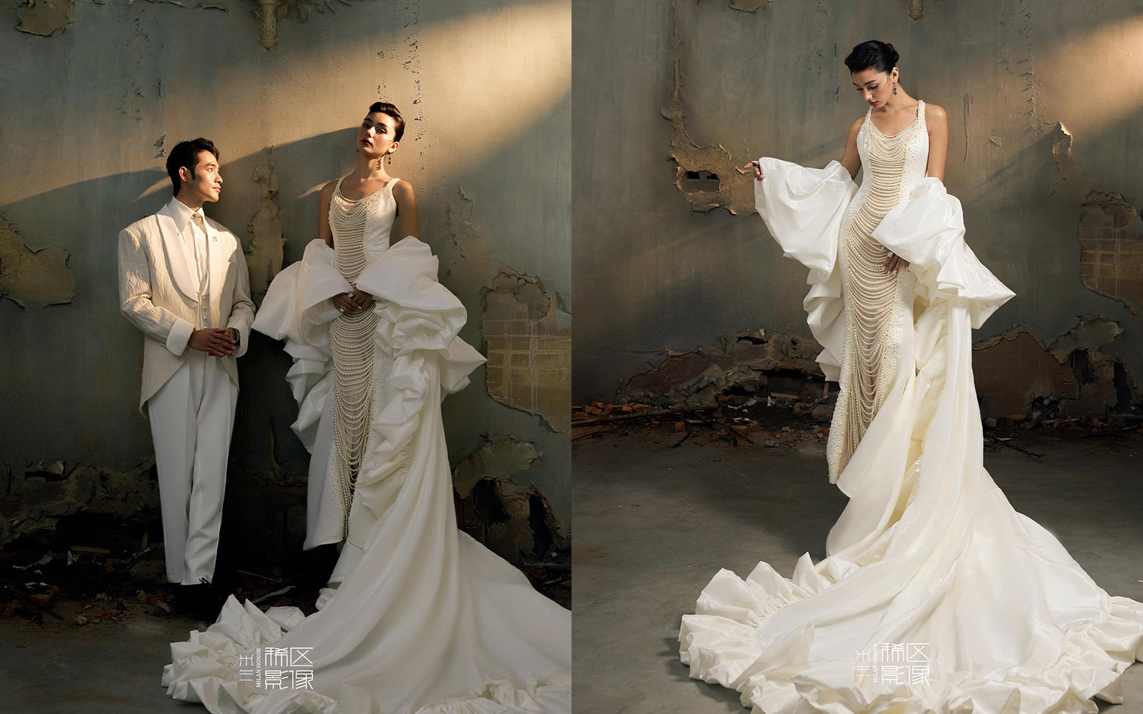 油画质感|复古婚纱照