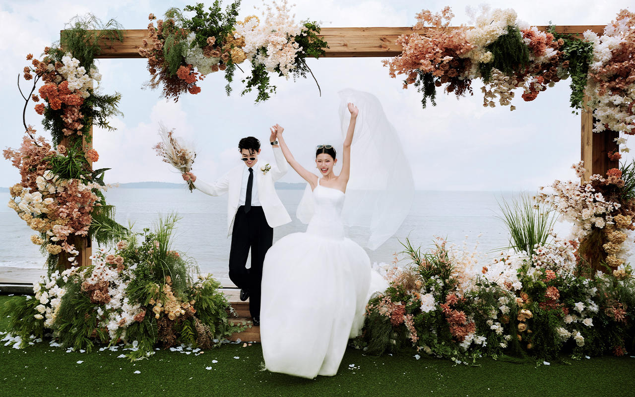 一眼心动！被这组仪式感婚纱照戳中啦