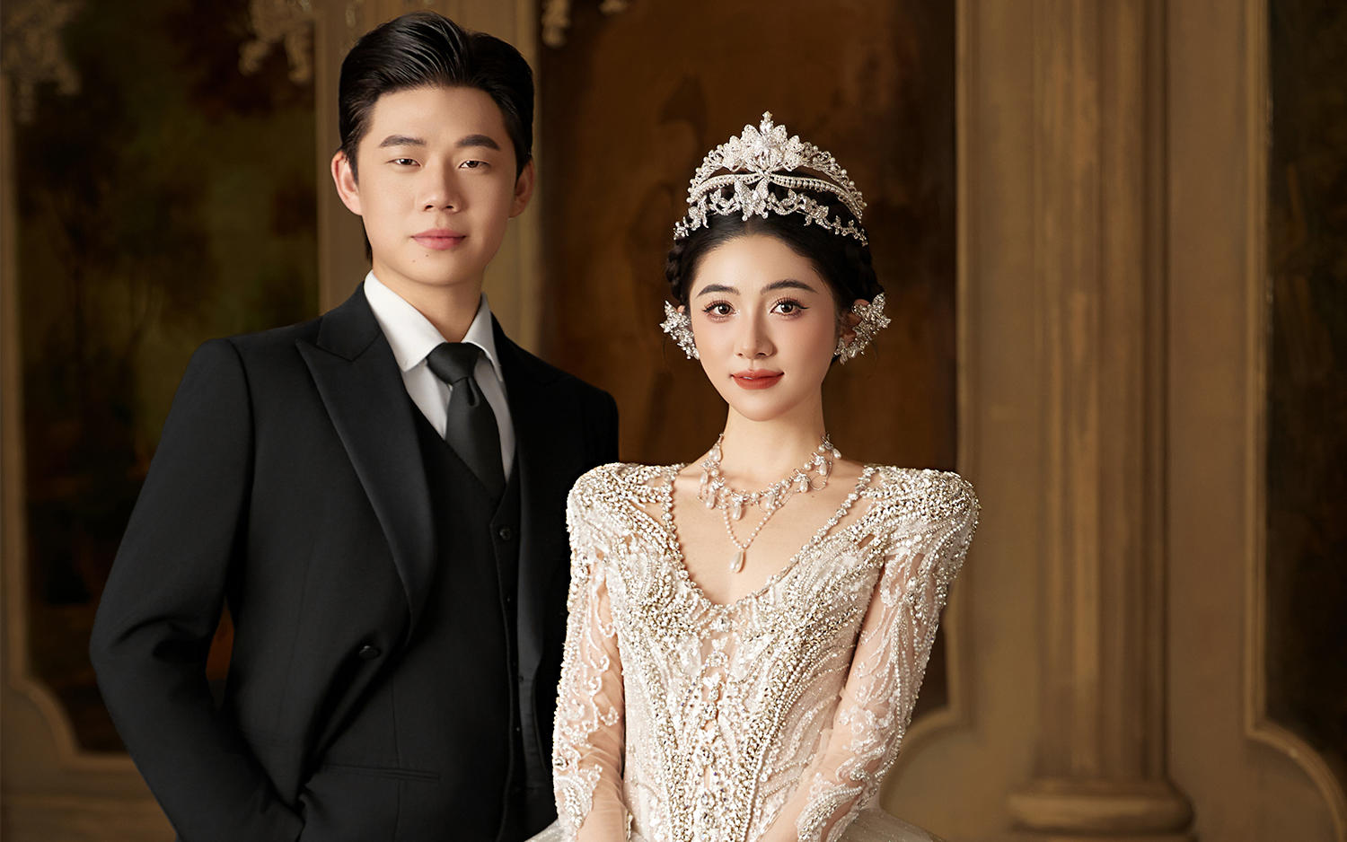 宫廷仪式婚纱照✨浪漫的法式浪漫💍