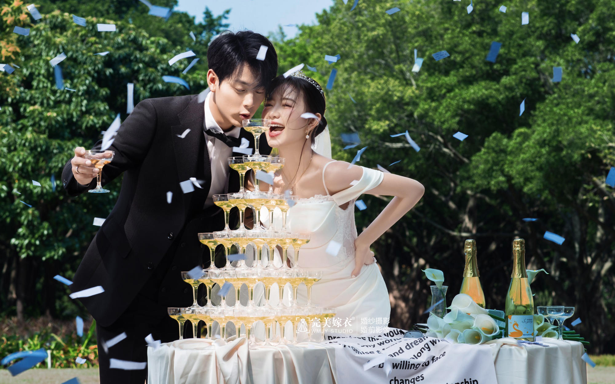 【我们定婚OATH】年轻人超爱的草坪婚礼婚纱照