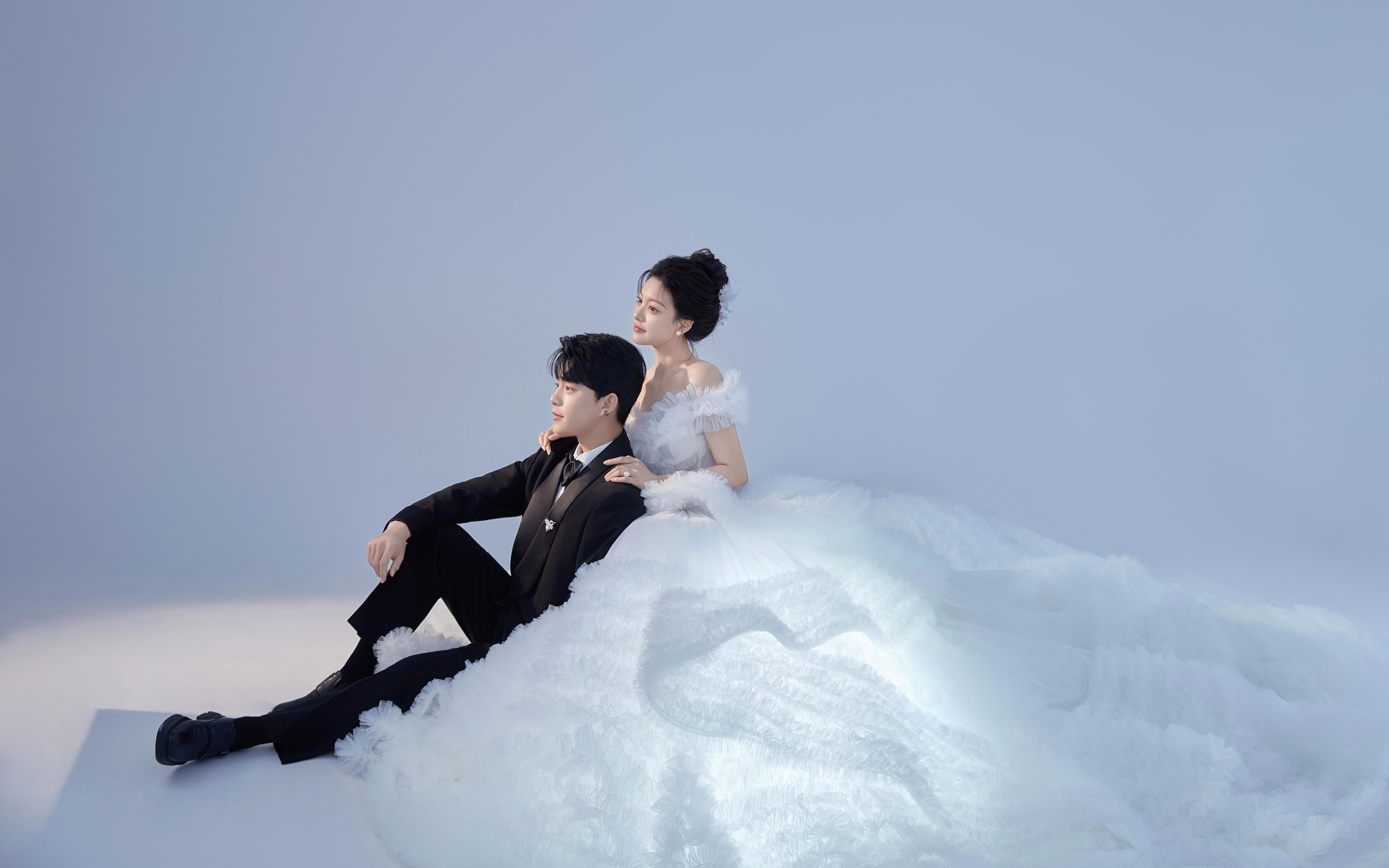 【主纱婚纱照】手工蕾丝缀星光，定格专属高光仪式感
