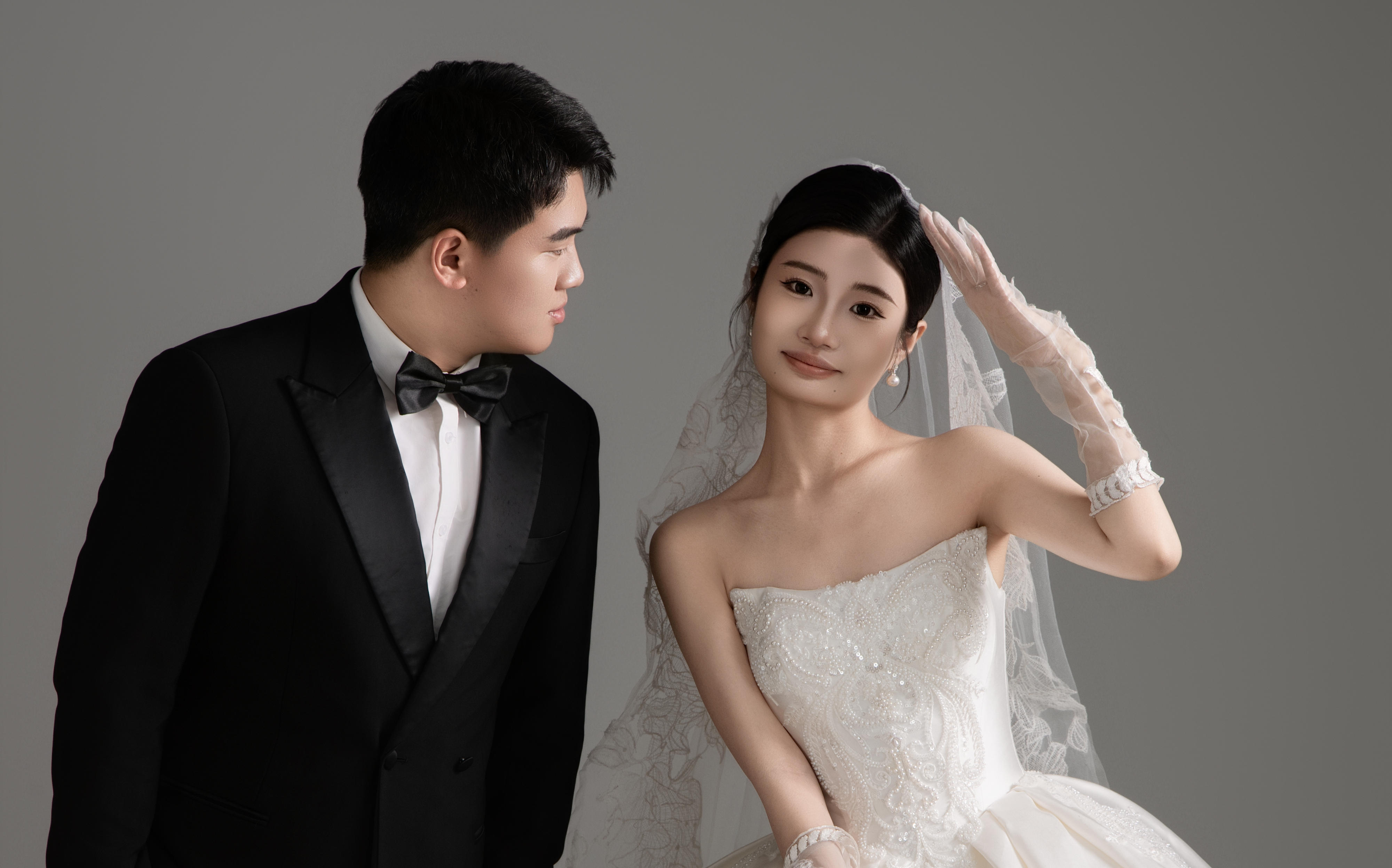 【壹家摄影】 听我的！菏泽女孩都去拍韩式主纱婚纱
