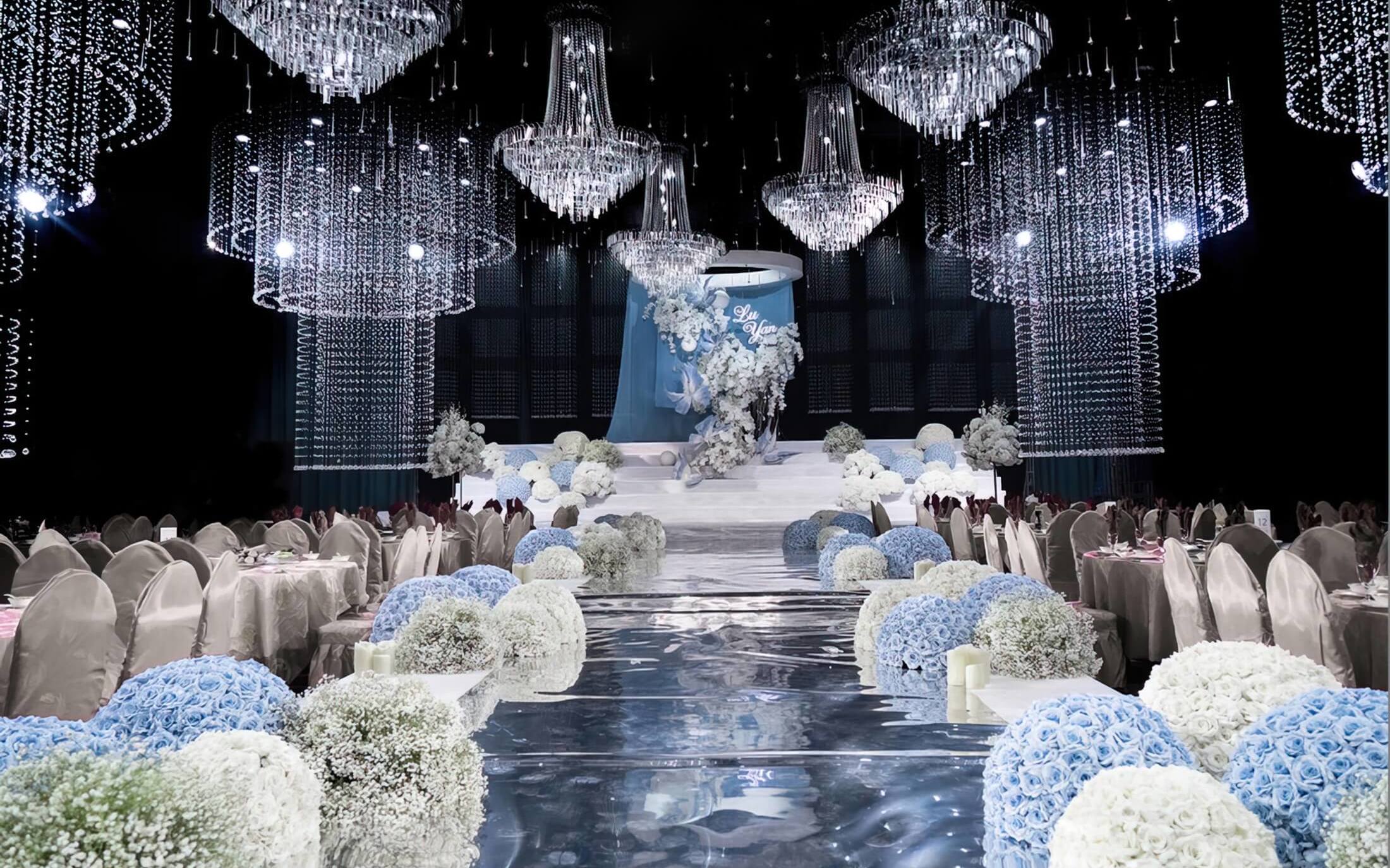 高级蓝婚礼｜性价比拉满的韩式婚礼✨