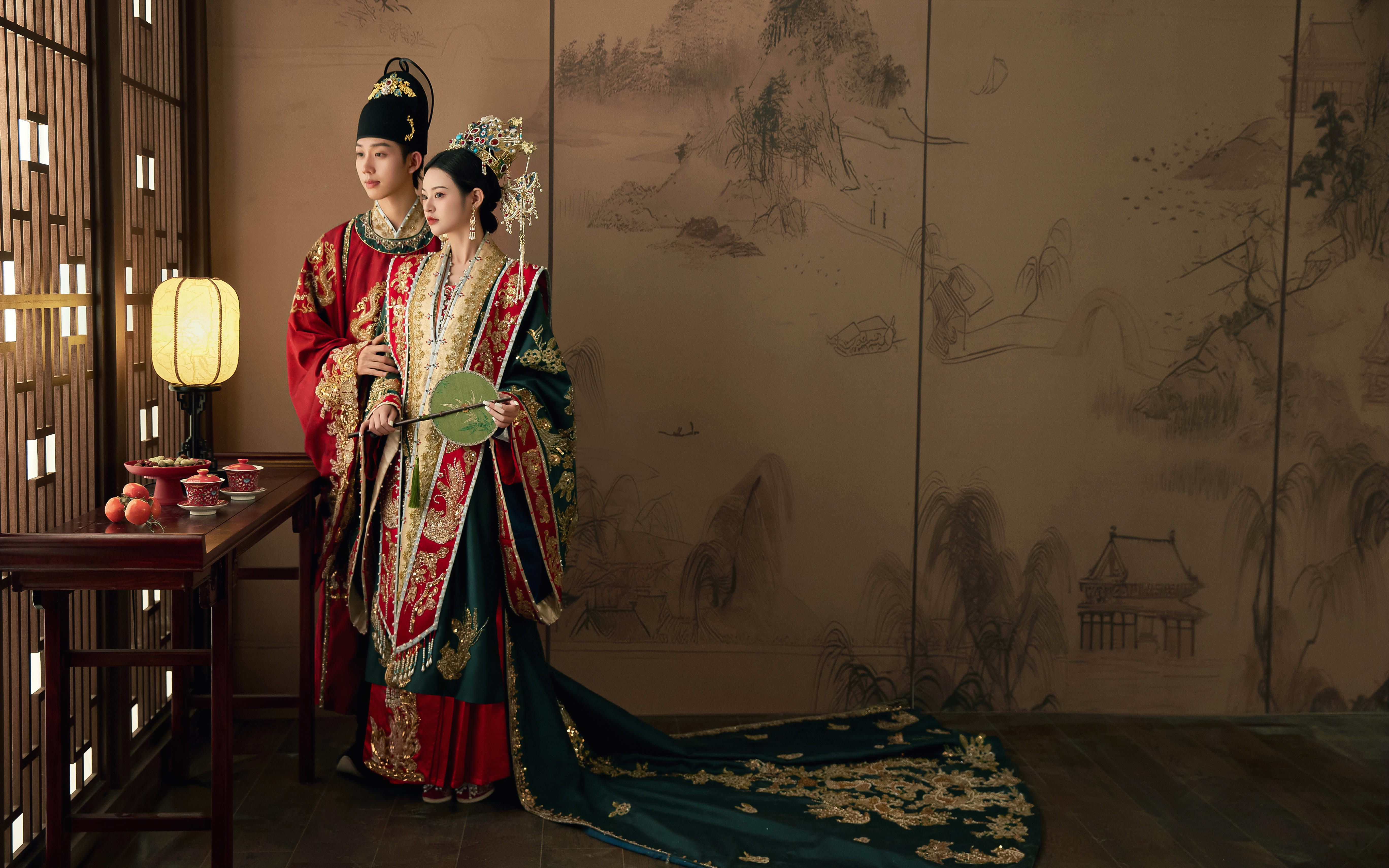 蒙太奇样片欣赏-中式婚纱照