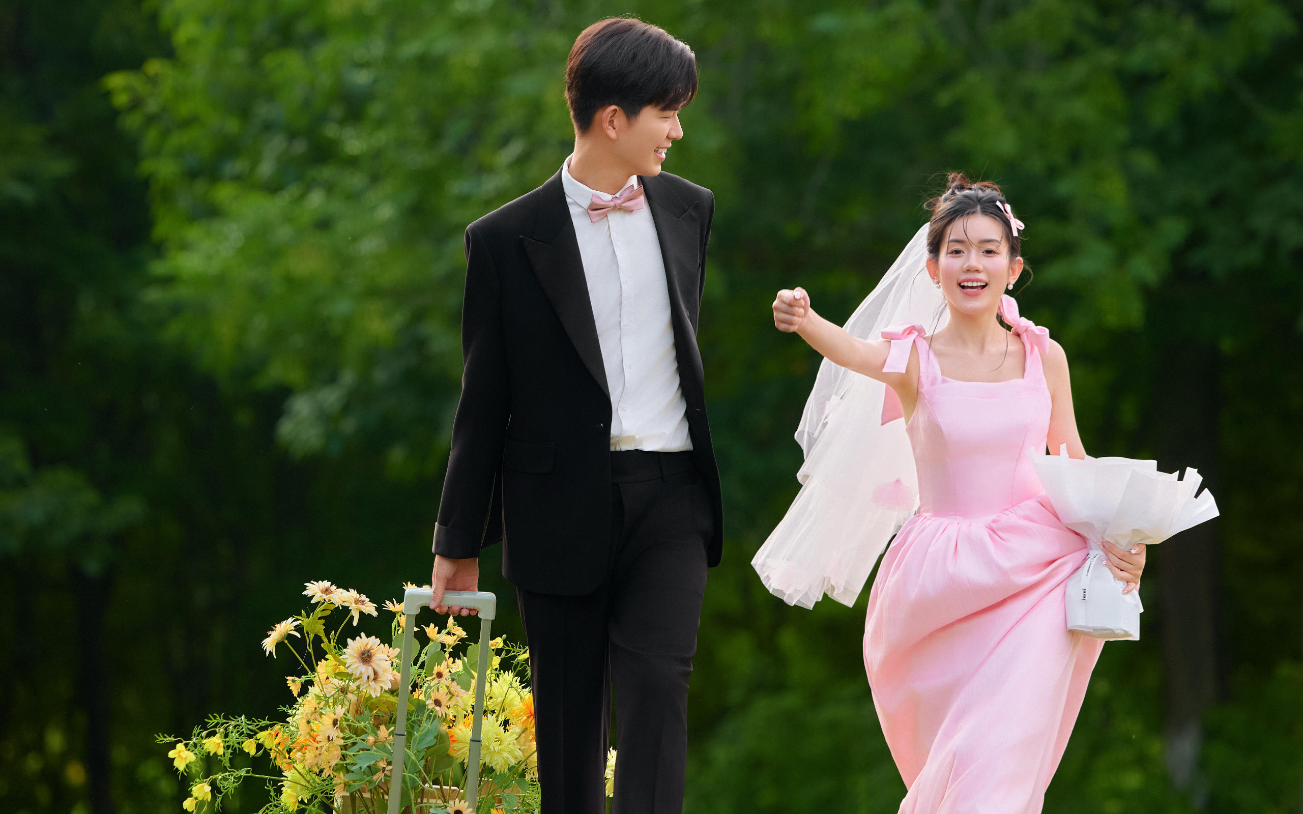 生命力是婚纱照的滤镜📷