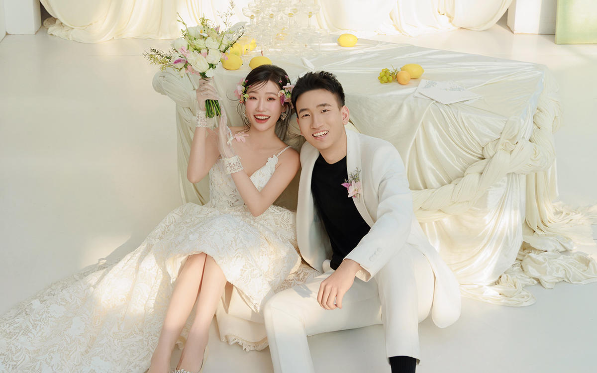 年轻人都在拍的韩风婚纱照💐少女感