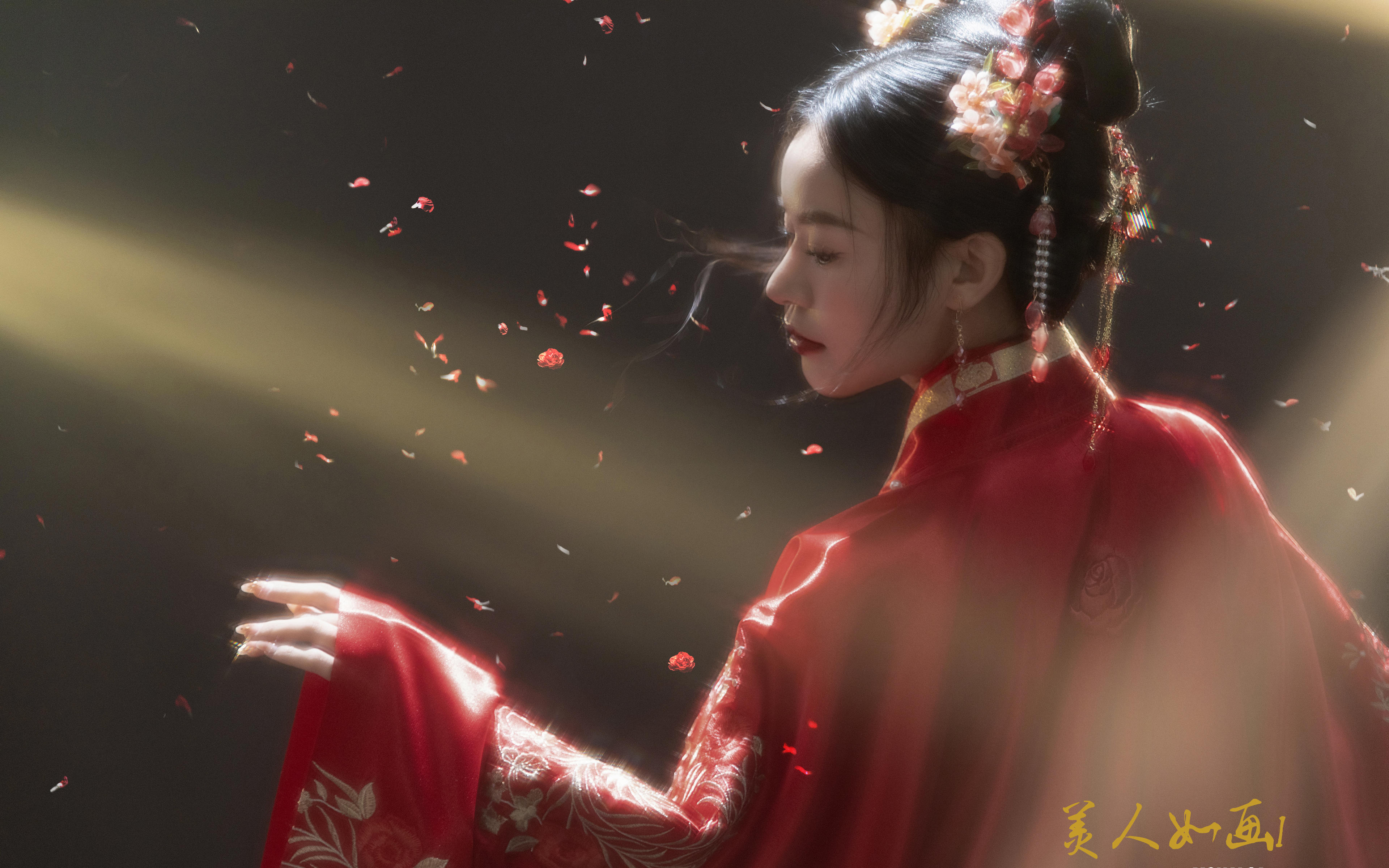 唯美风结婚登记照/最美结婚证件照