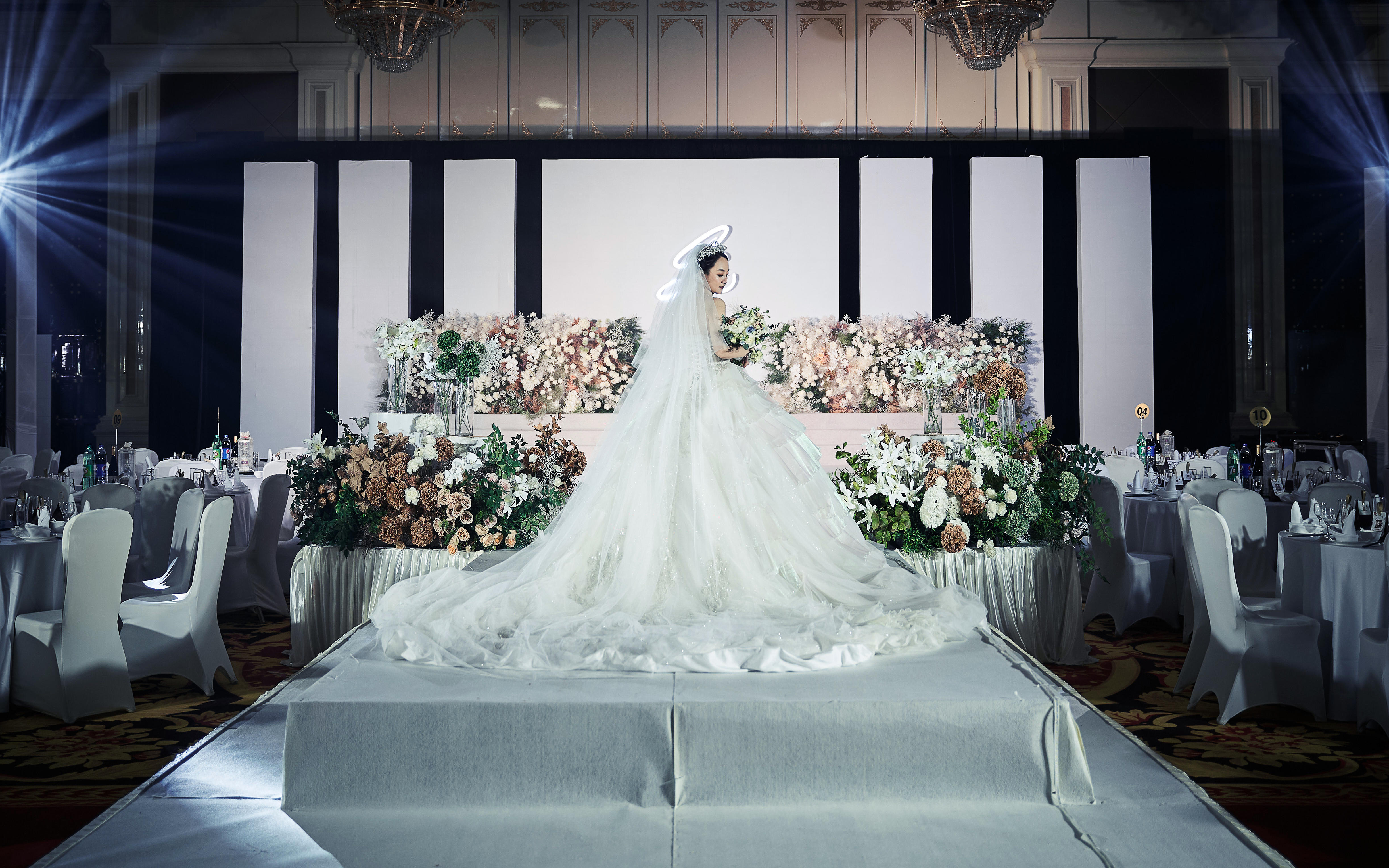 椏藍婚禮▏大氣簡約韓系秀場風(fēng)婚禮