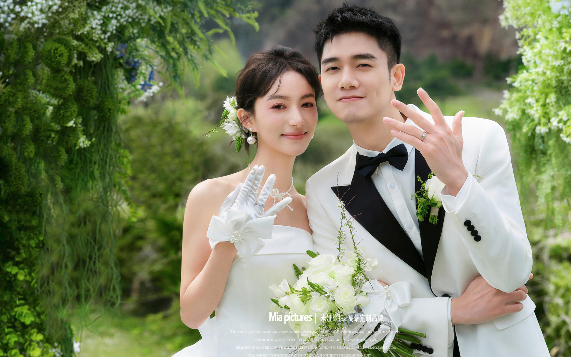 浪漫加倍💕我的婚纱照被拍成了目的地婚礼💍
