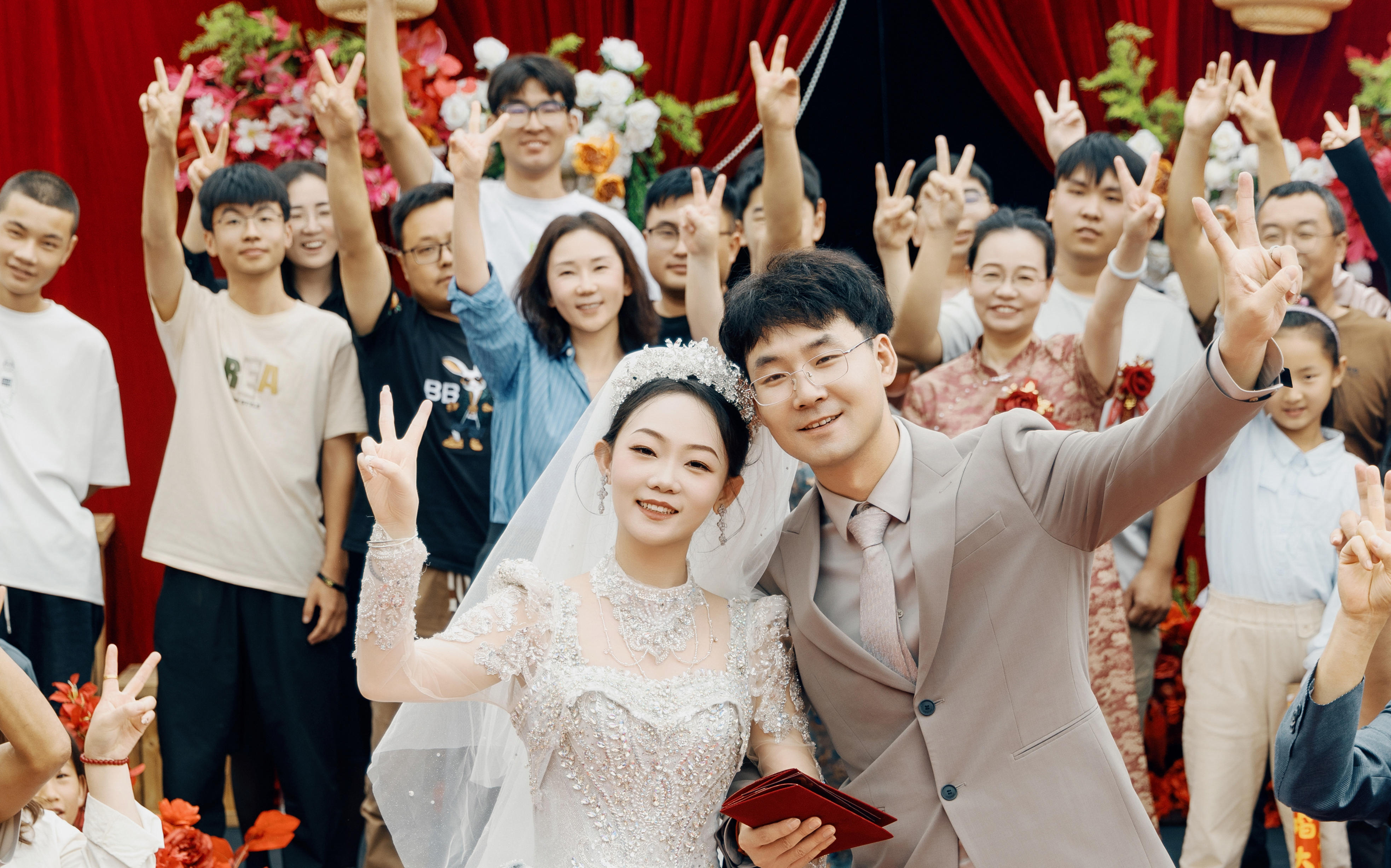 【金鉑爵】現(xiàn)場實拍！紅色系農(nóng)村婚禮