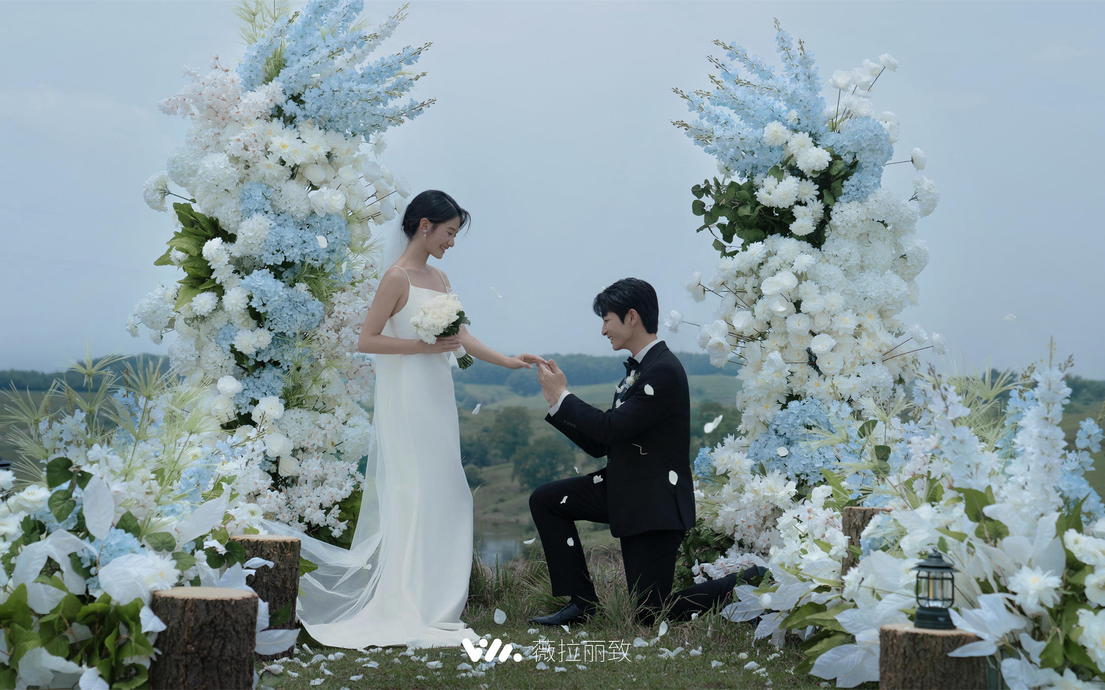 00后偏爱的仪式感目的地婚礼婚纱照🍃美哭了