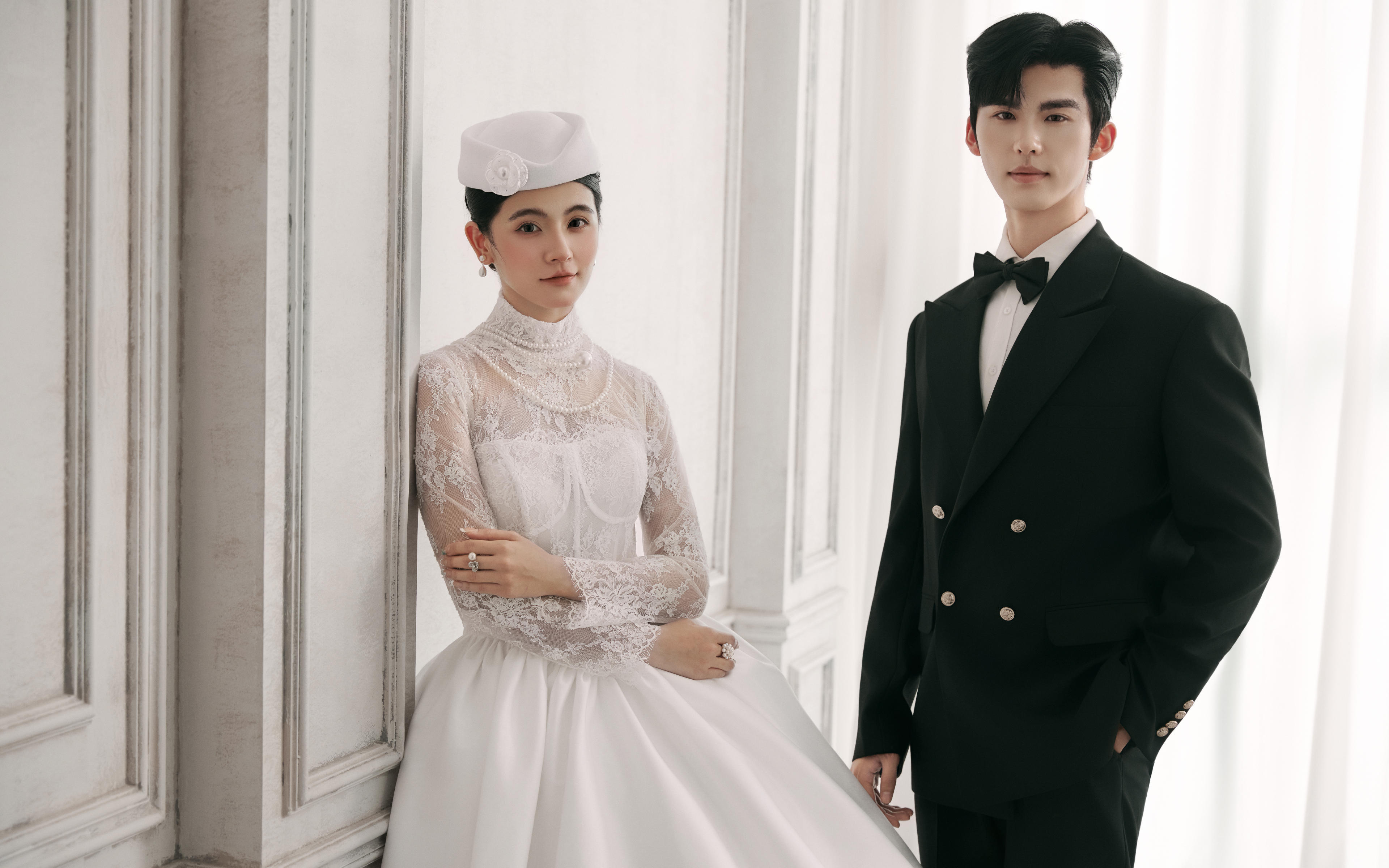 轻复古主纱婚纱照❤️美的挪不开眼