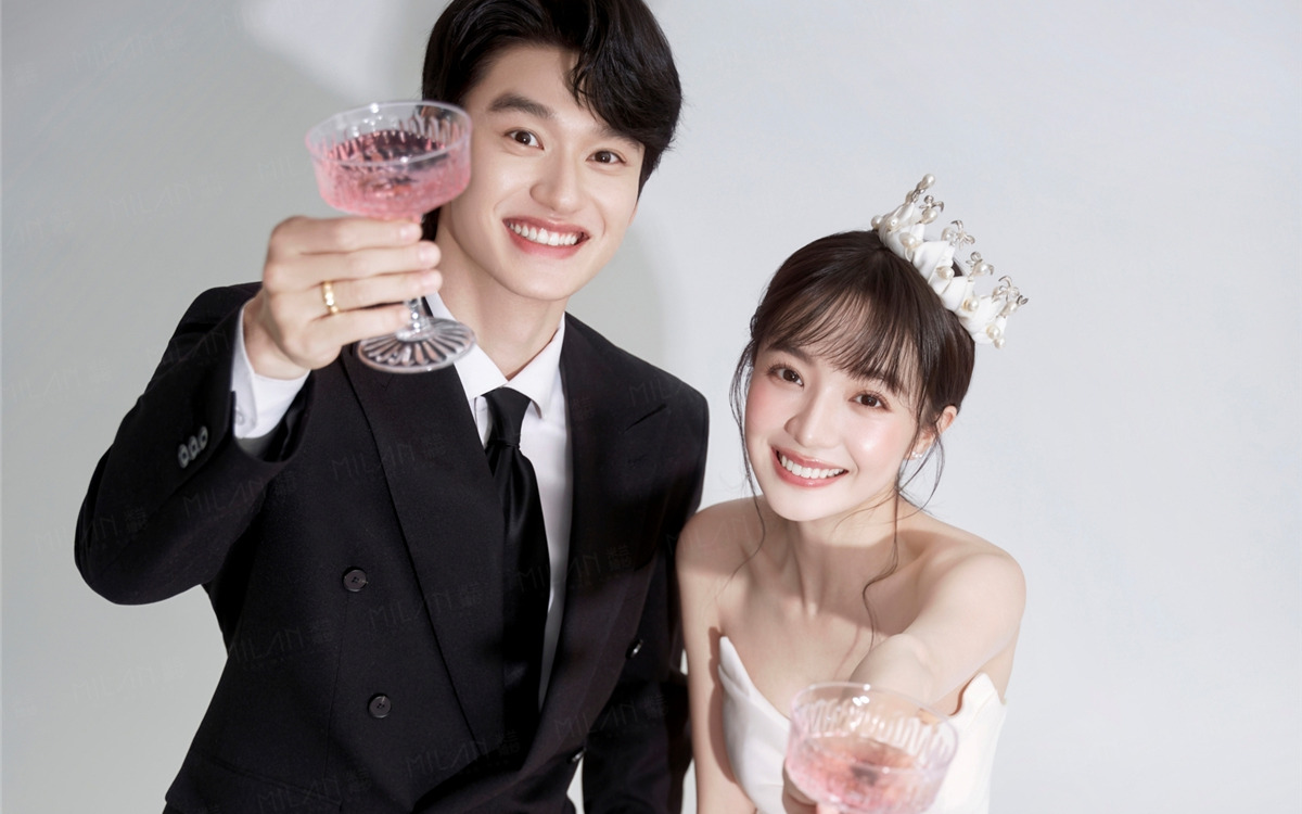 甜度满分💓软糯韩系少女婚纱照太心动