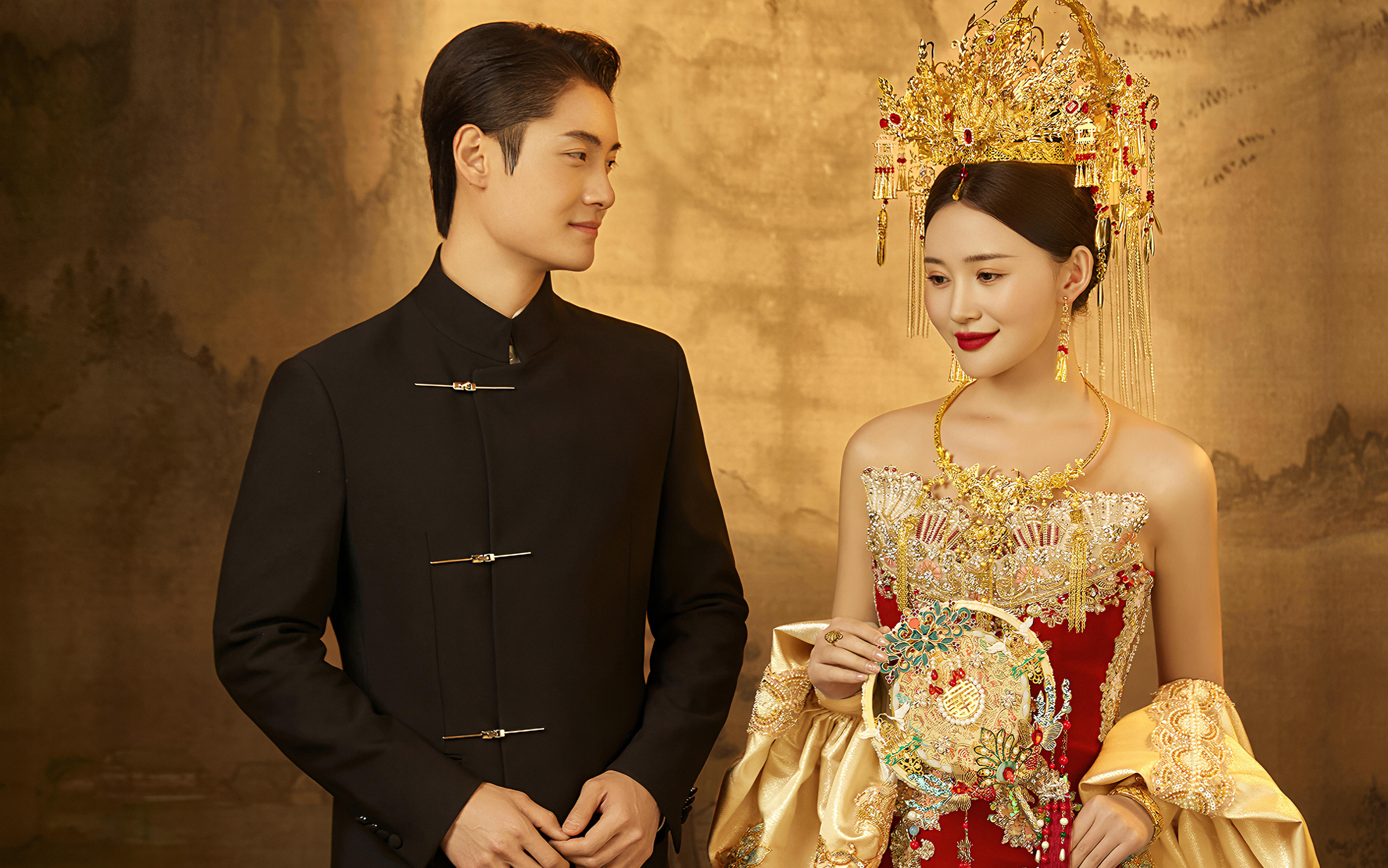 【梵希视觉】中式印尼混搭婚纱照这样拍太高级了