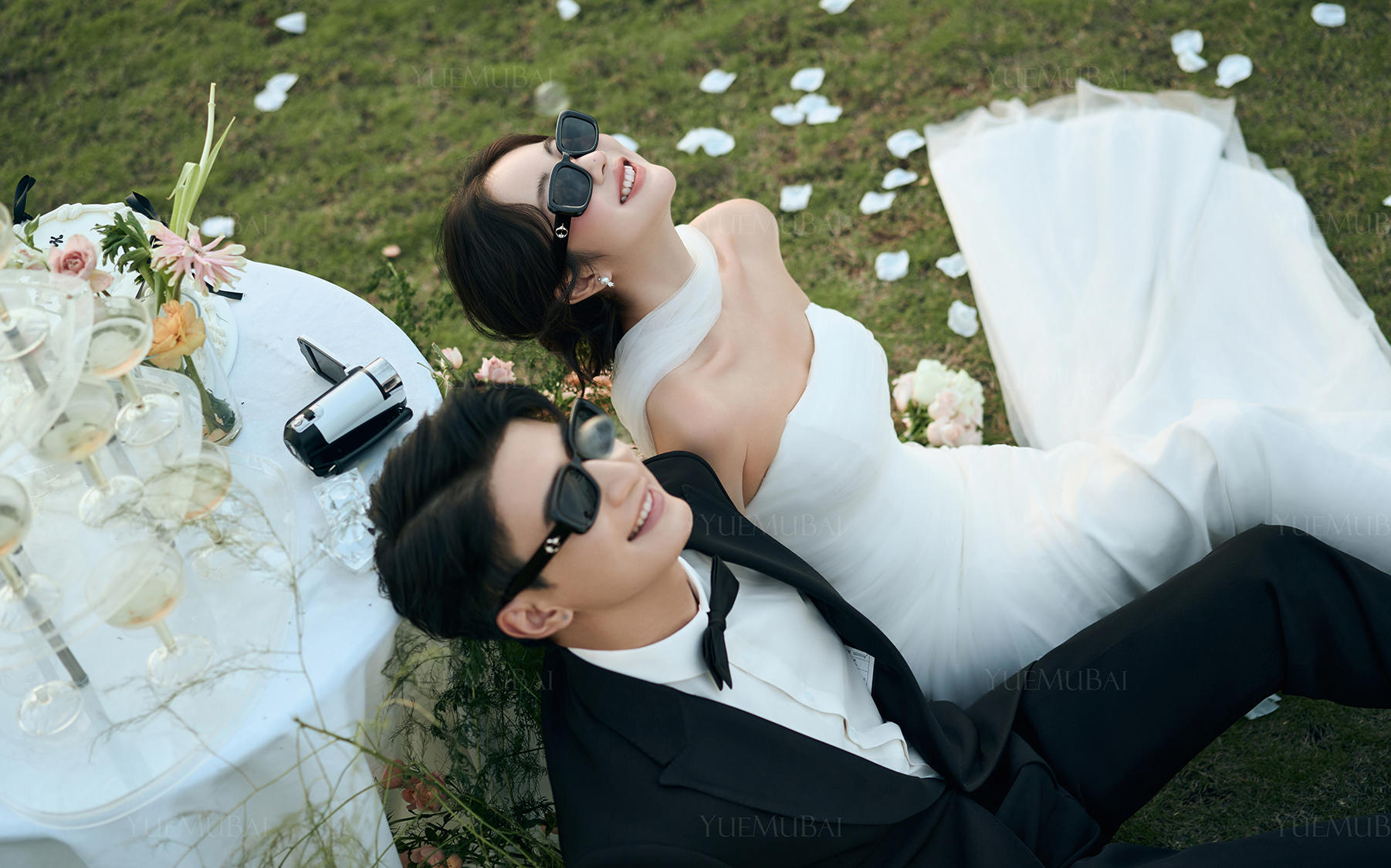 怦然心动，夏天就是森系婚纱照