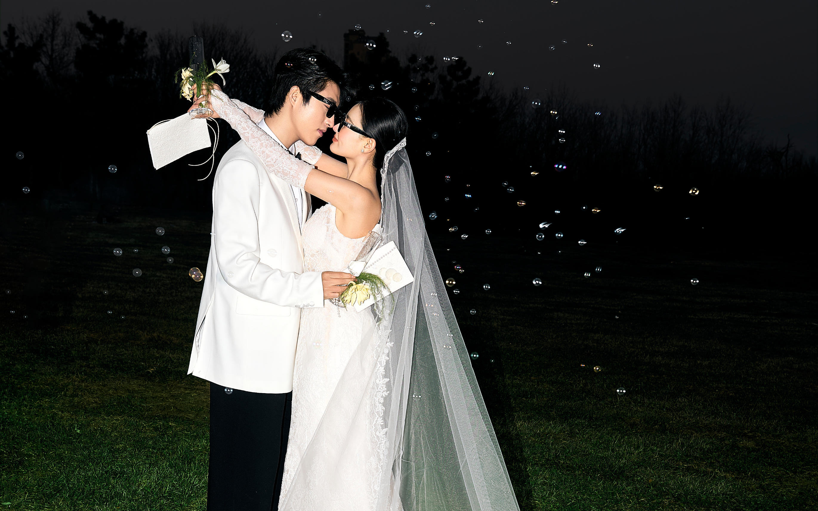 夕阳夜景氛围感