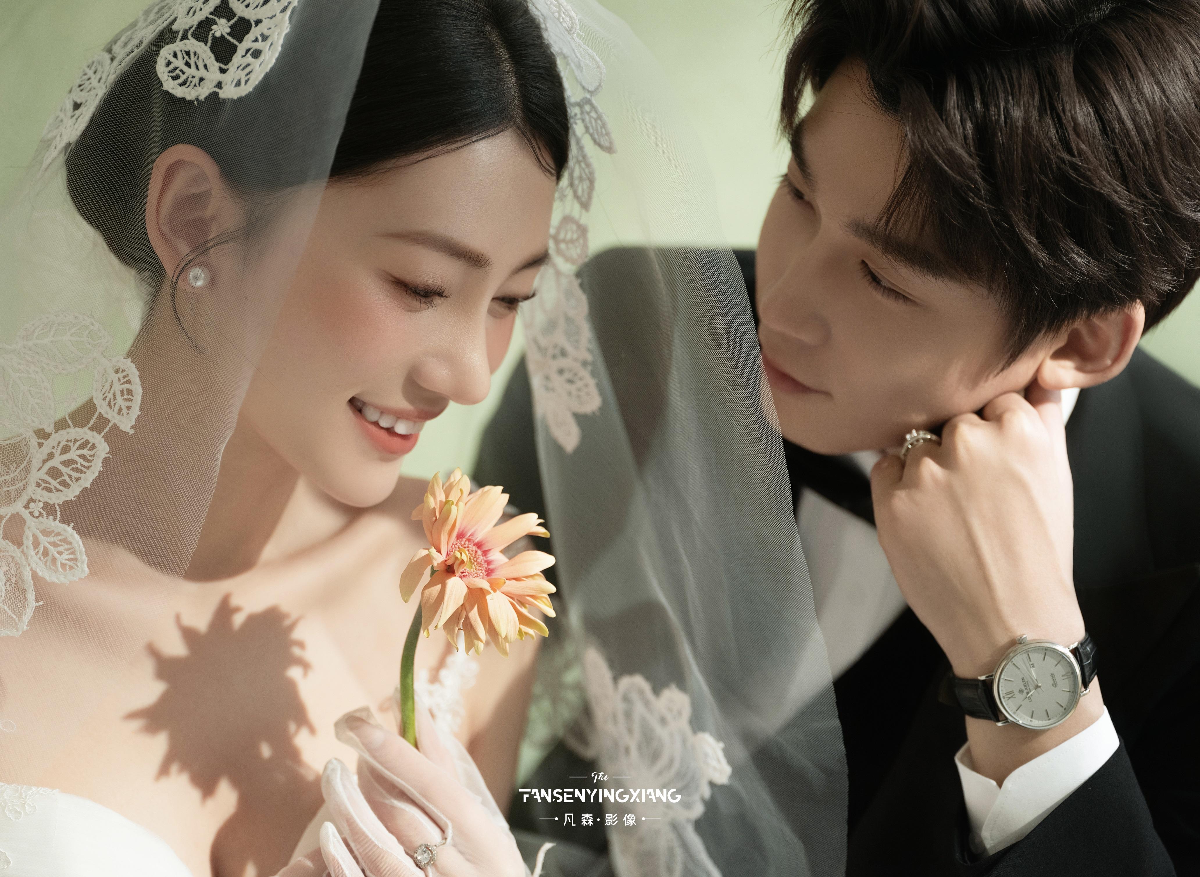 谁懂油画婚纱照的魅力