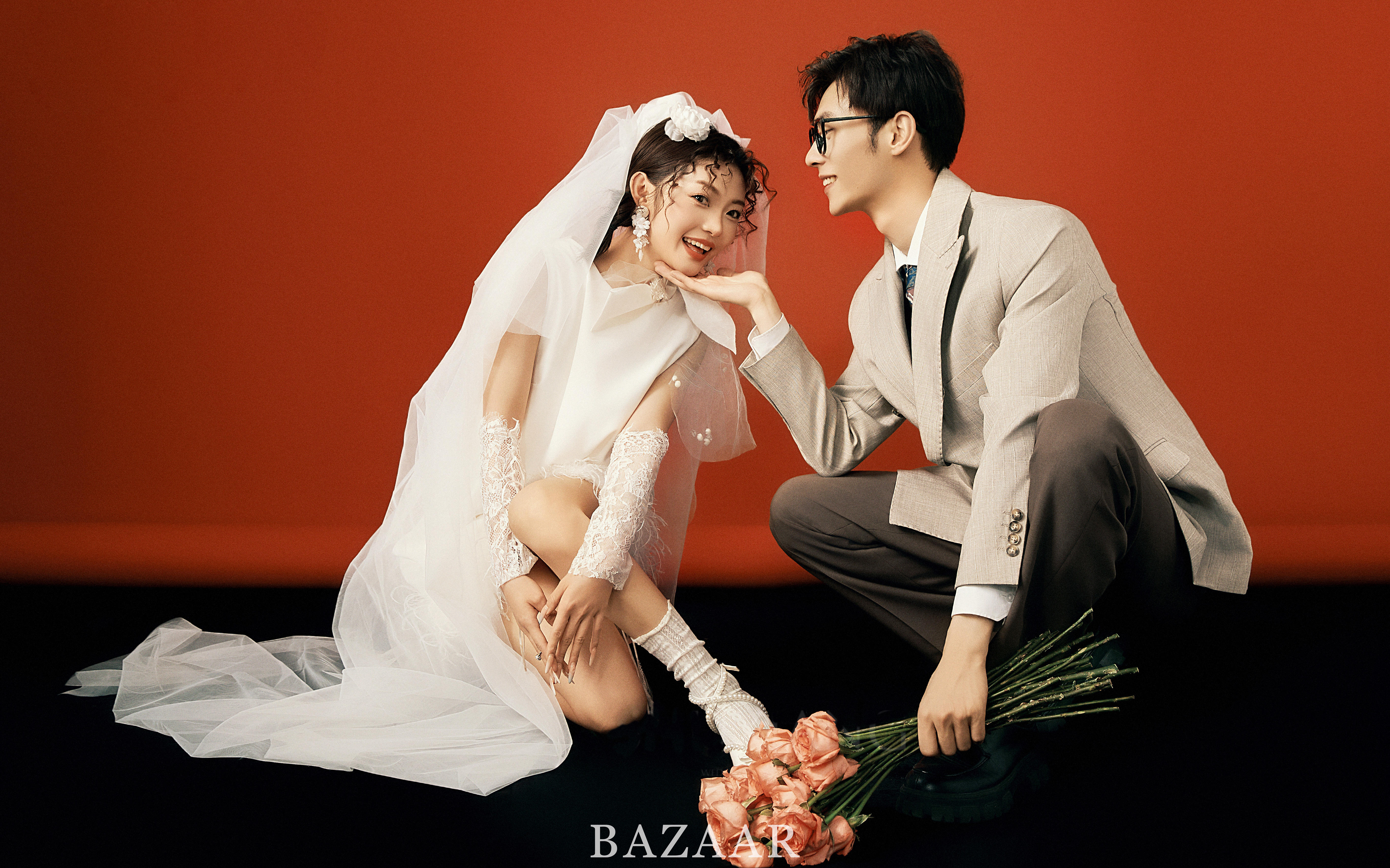 当油彩与婚纱相遇