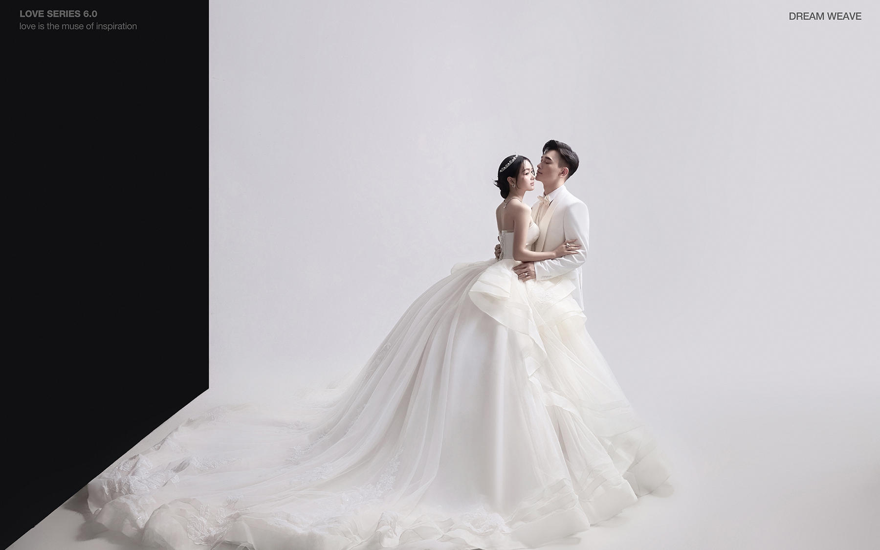 【真实客片】极简韩式婚纱照丨彭川&李欣
