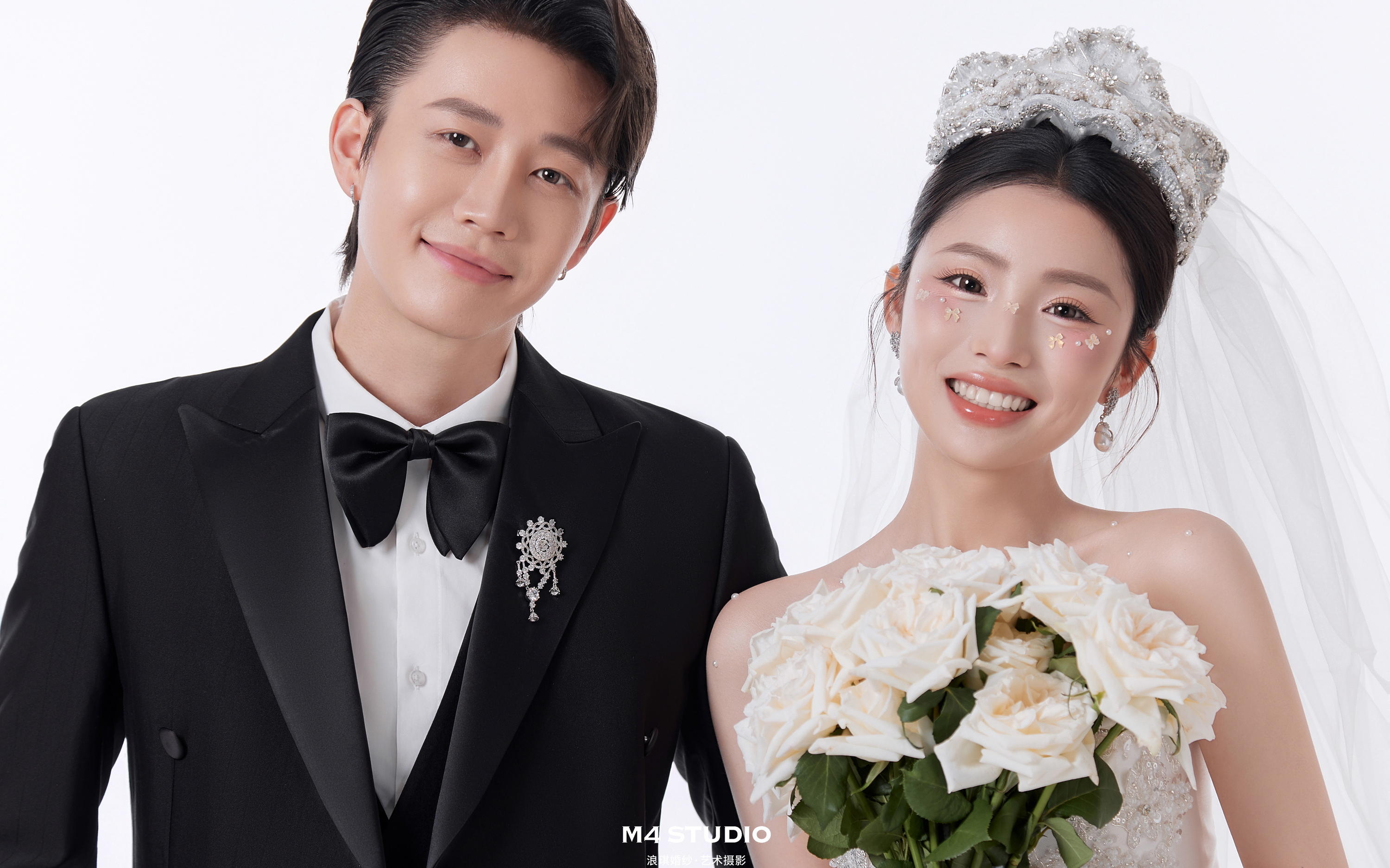 韩式简约婚纱照