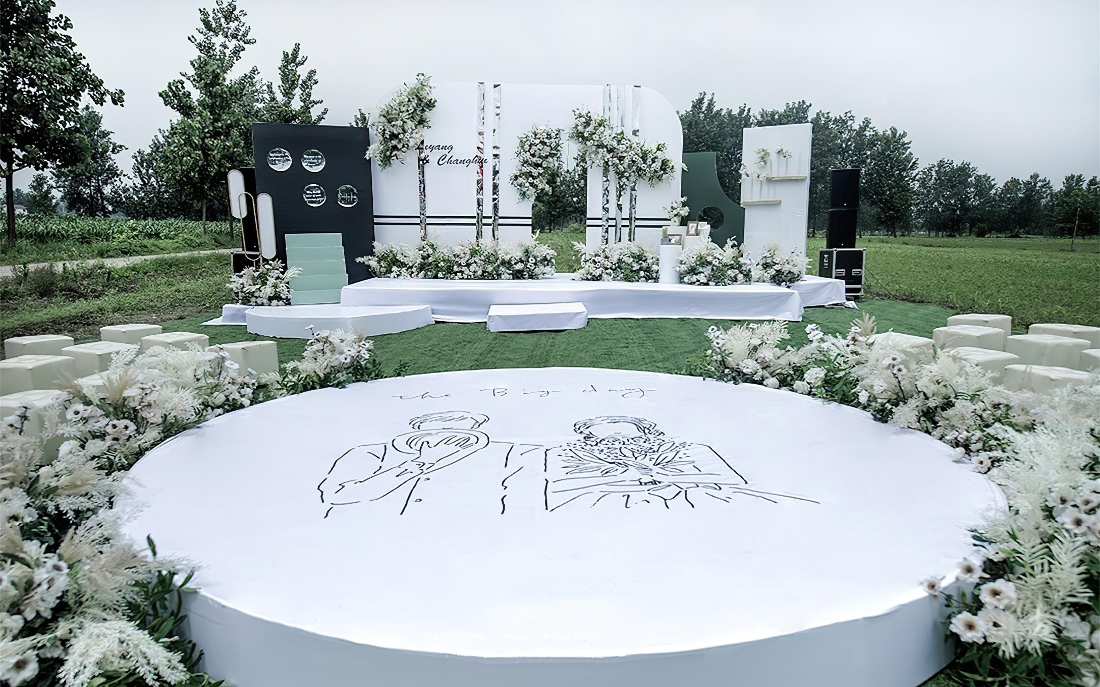 三亚草坪婚礼|| 仪式+布置+知名团队